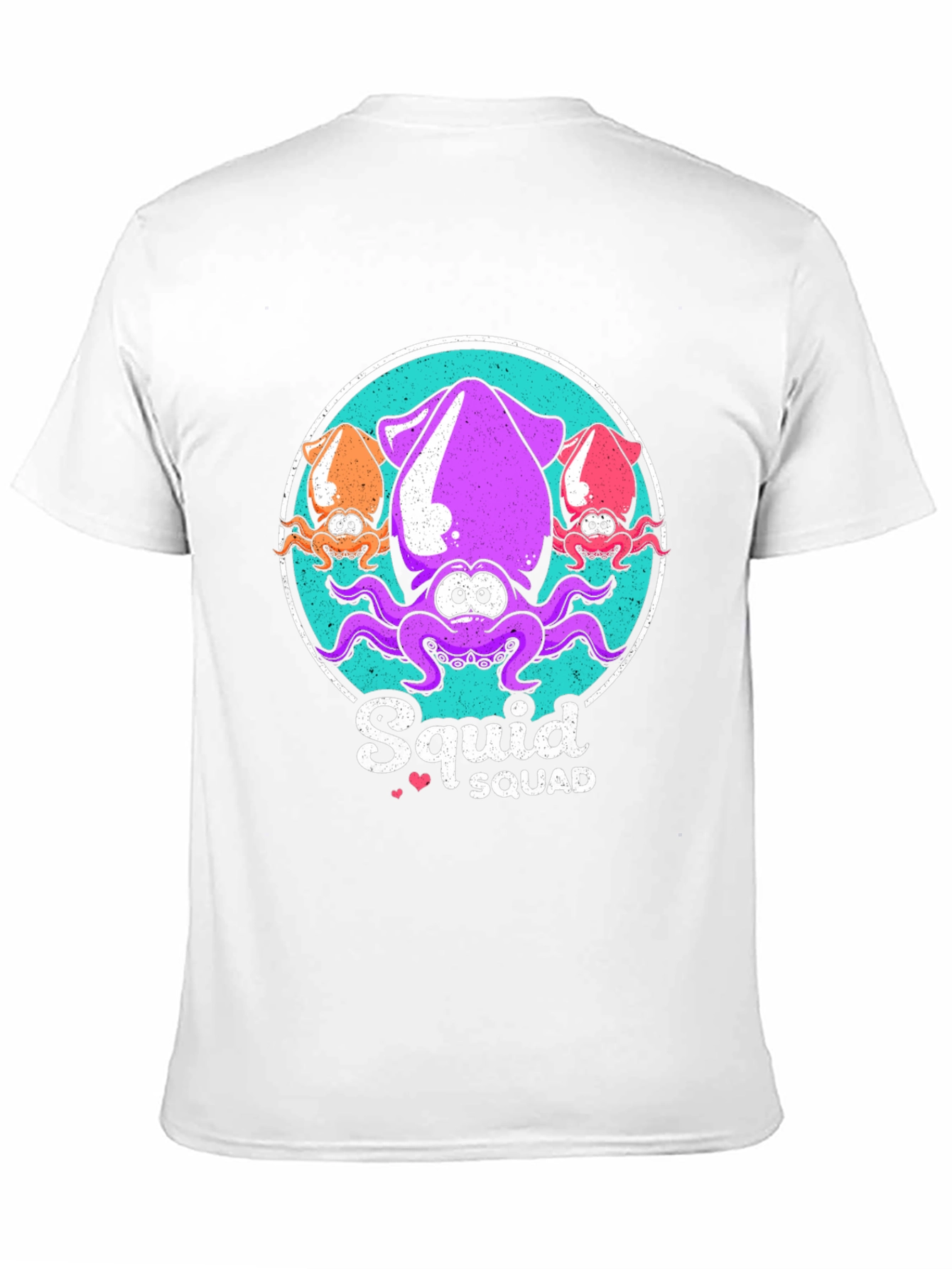Squid Squad Graphic T-Shirt - Cute & Fun Design