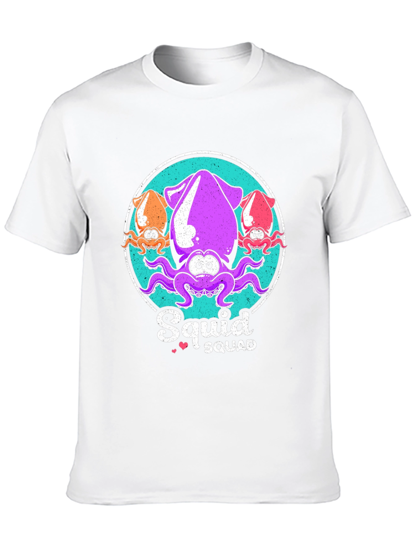 Squid Squad Graphic T-Shirt - Cute & Fun Design