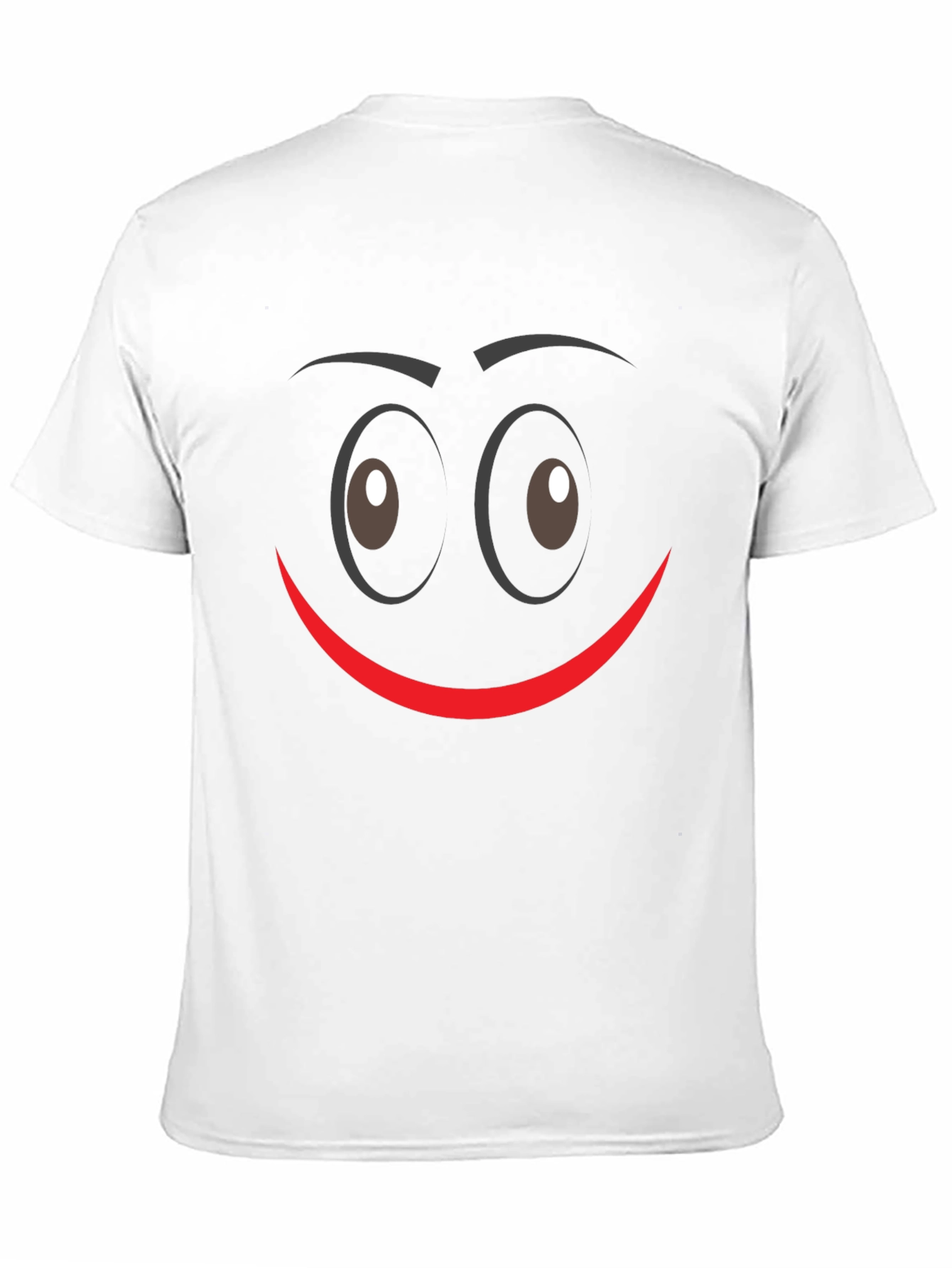 Funny Smiley Face Graphic Tee - Unisex Black T-Shirt