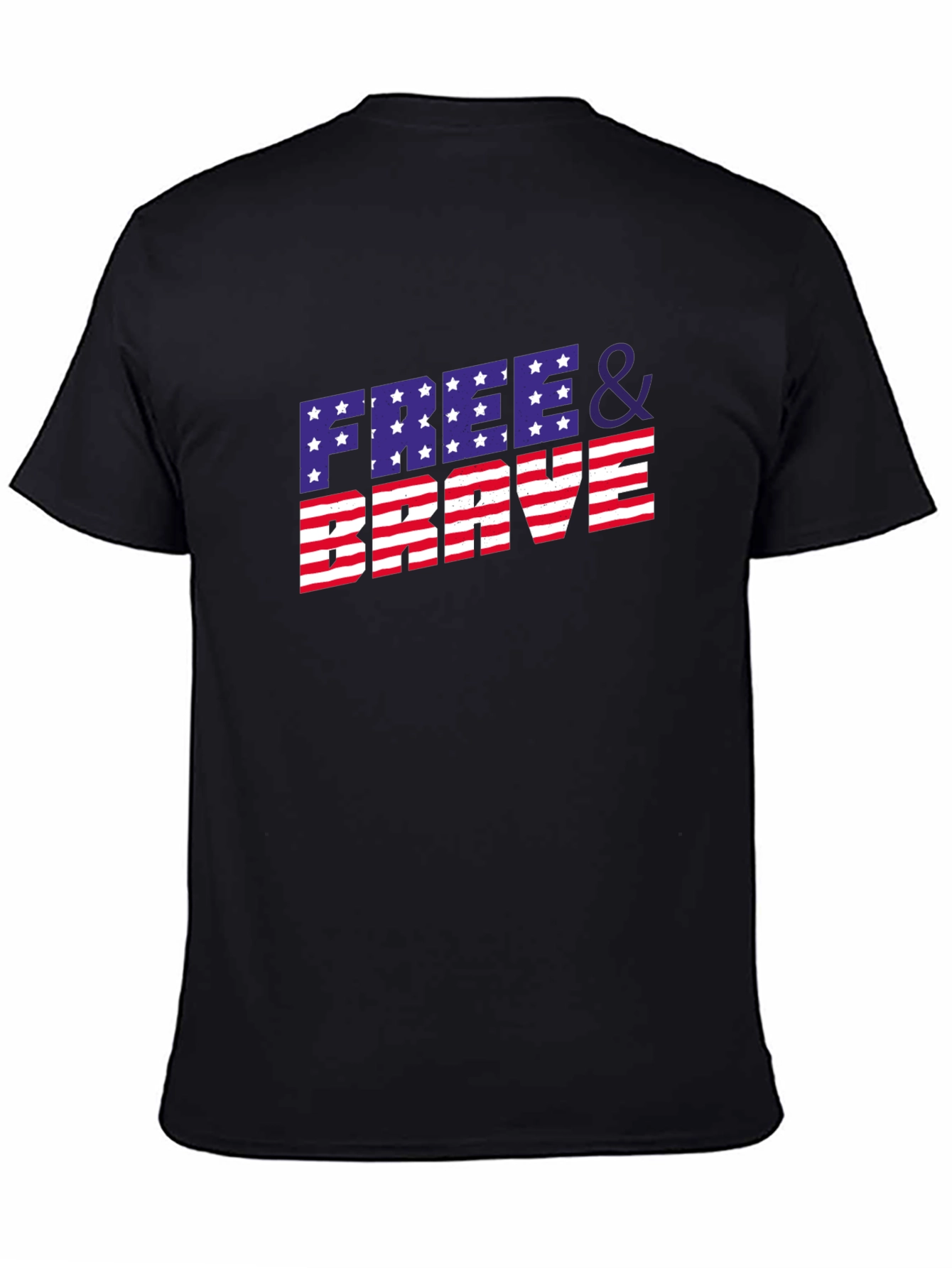 Free & Brave Patriotic T-Shirt