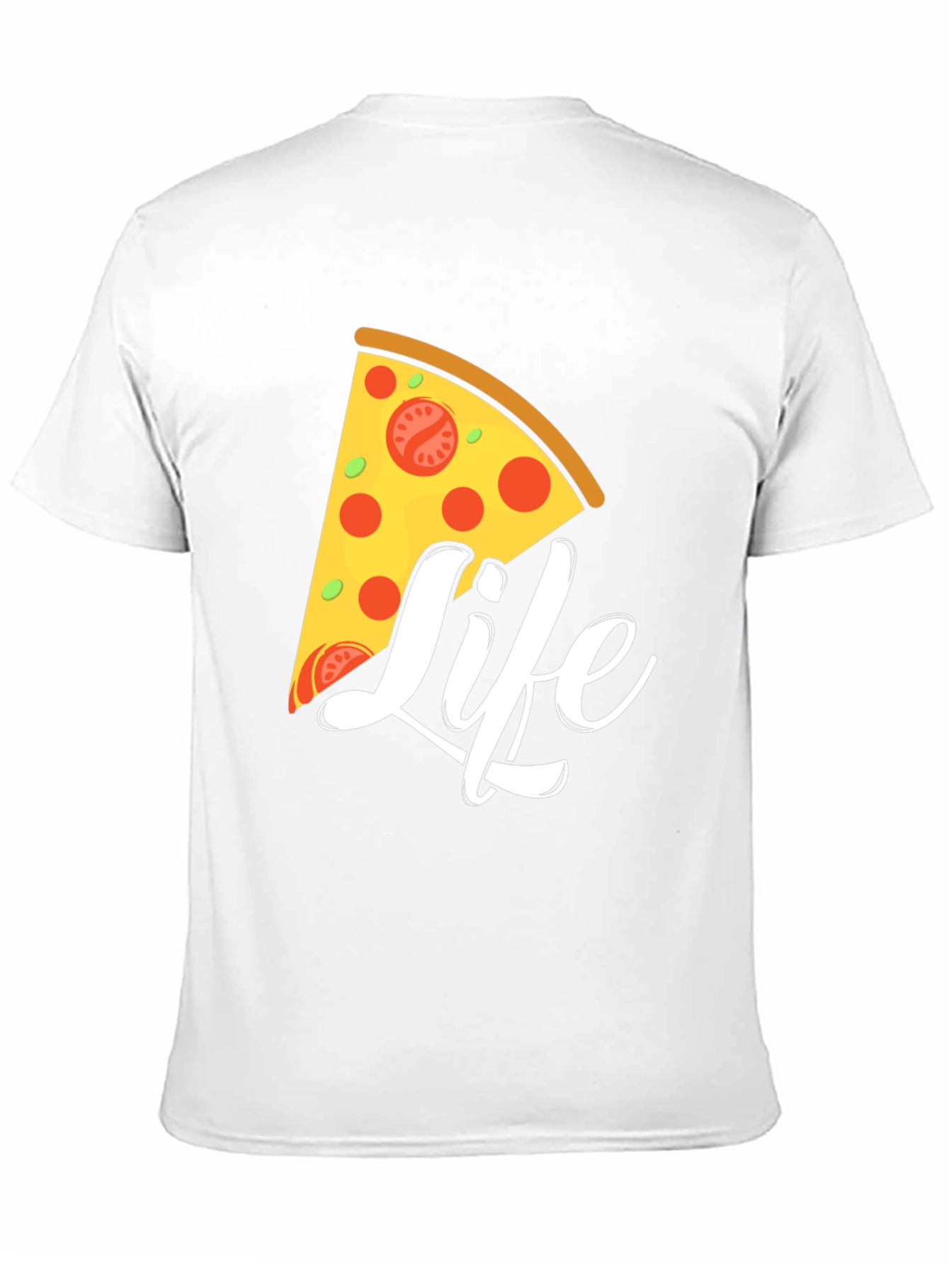 Pizza Life Graphic Tee - Foodie Fashion