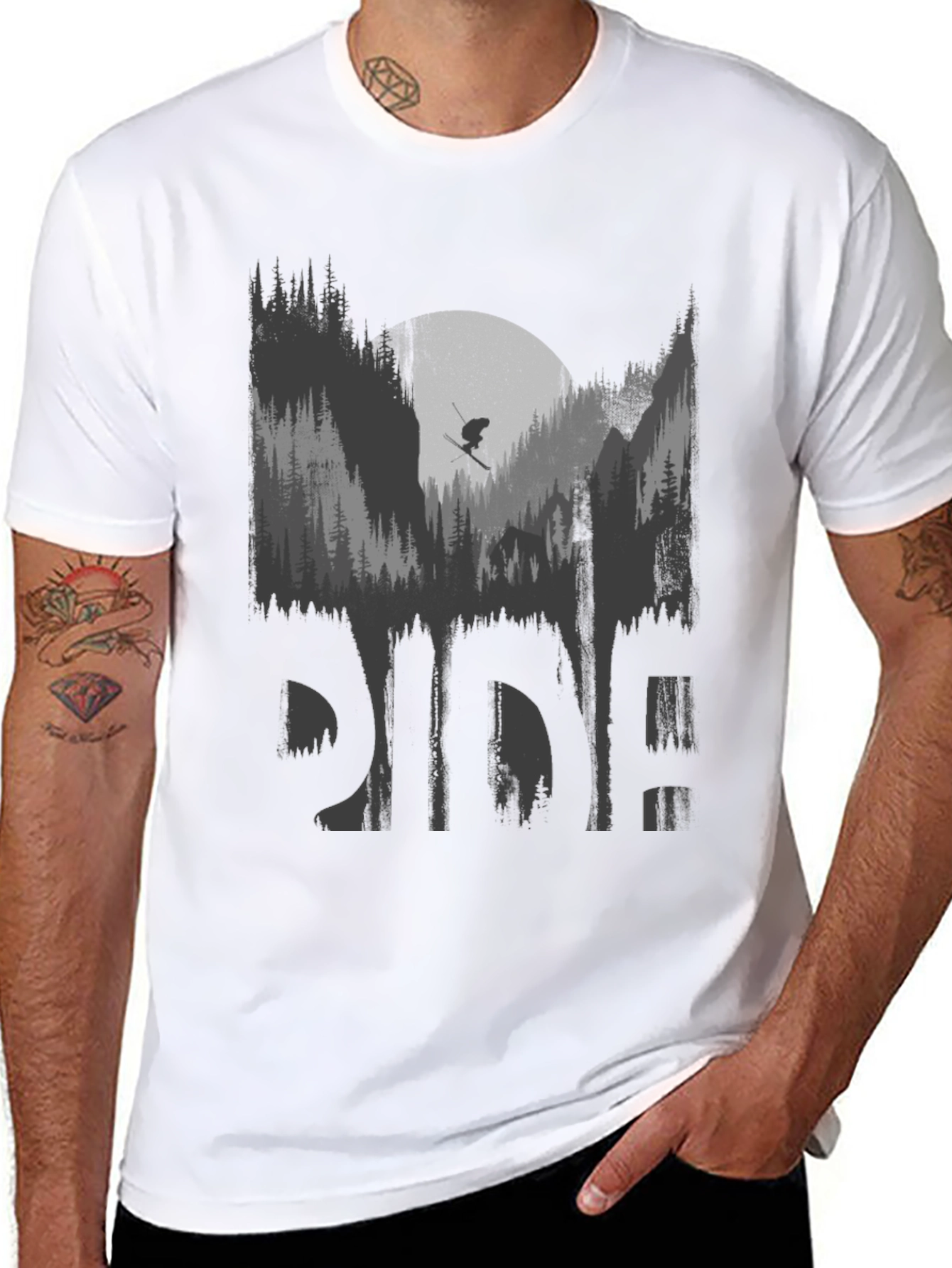 Mountain Ride Graphic T-Shirt - Adventure Ready