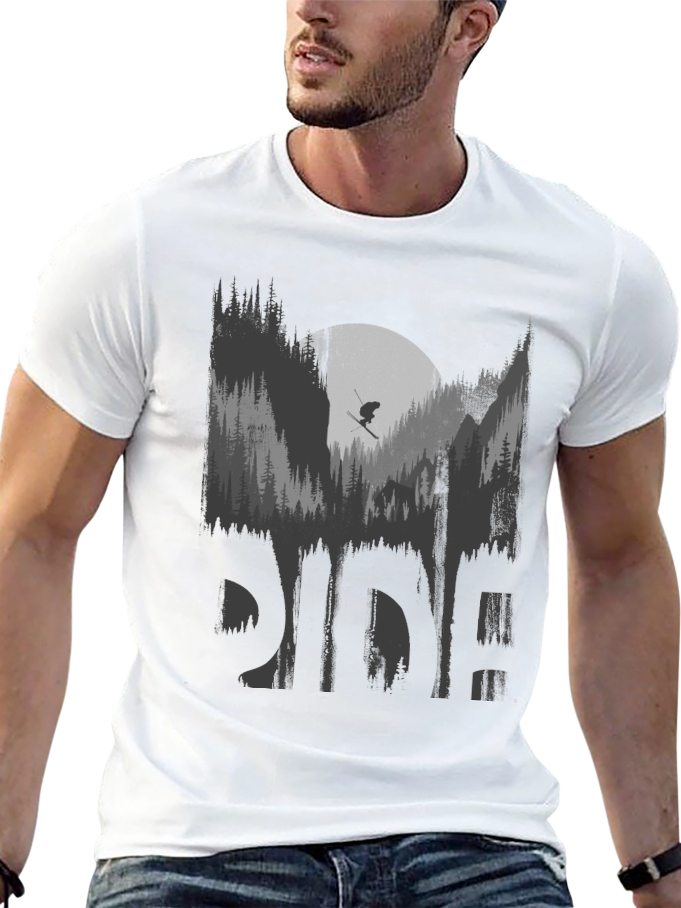 Mountain Ride Graphic T-Shirt - Adventure Ready