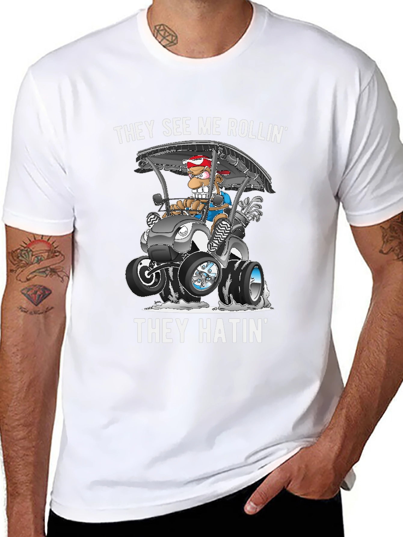 Funny Golf Cart T-Shirt