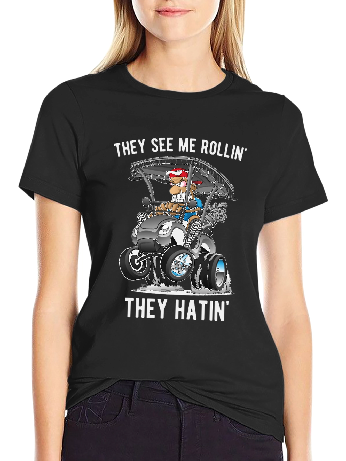 Funny Golf Cart T-Shirt