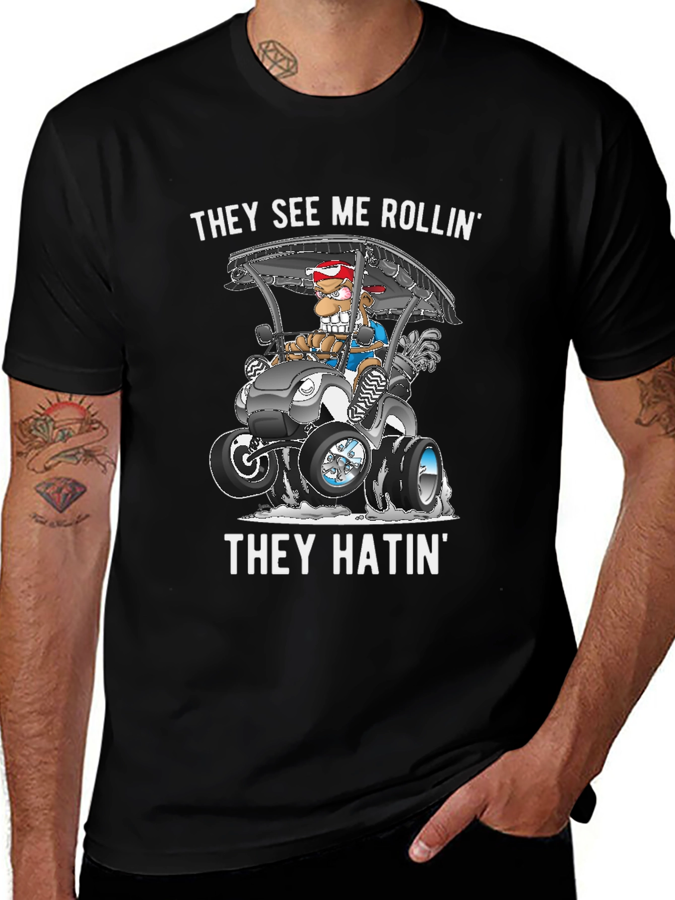 Funny Golf Cart T-Shirt