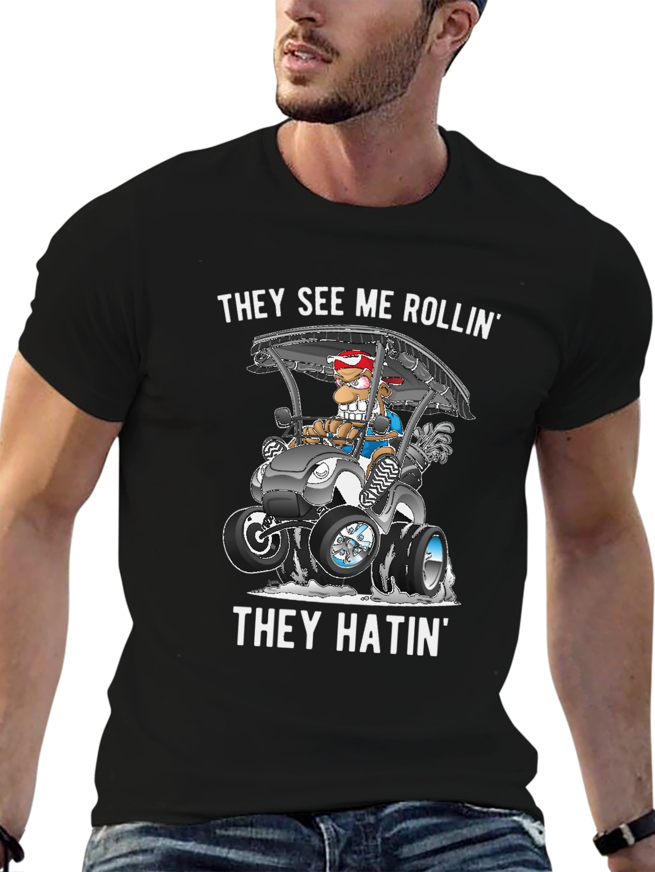 Funny Golf Cart T-Shirt