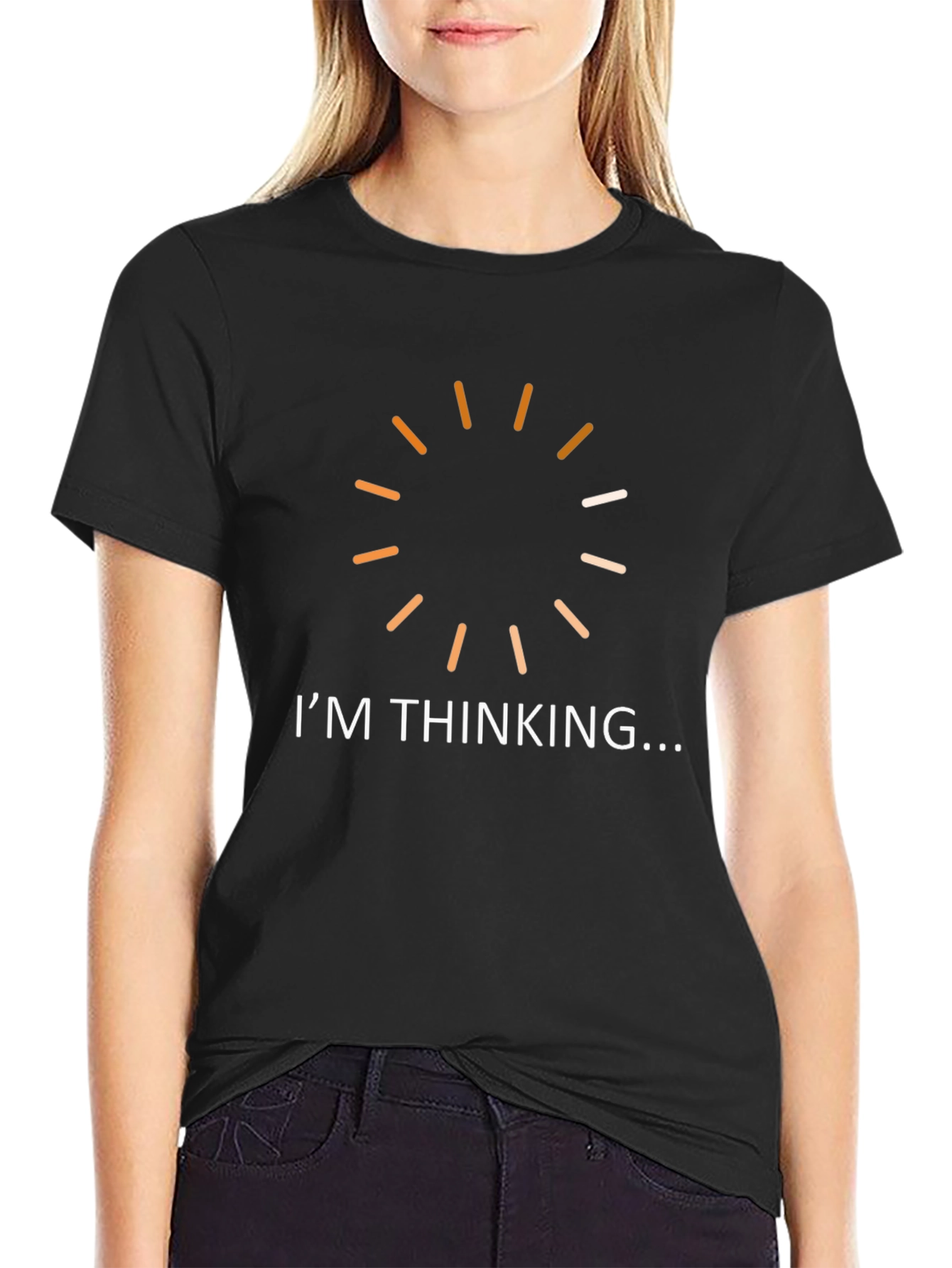 Im Thinking T-Shirt Funny Novelty Graphic Tee