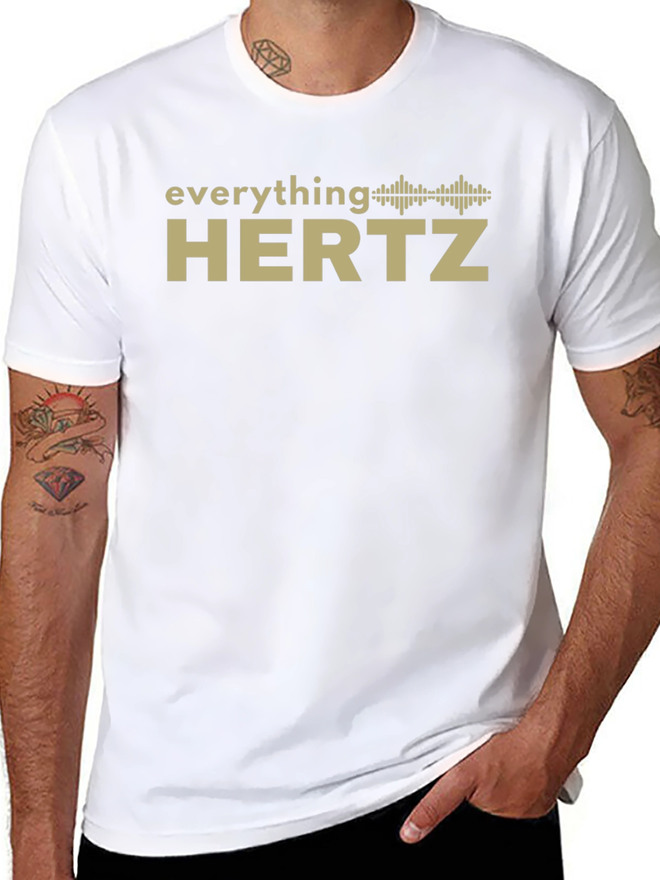 Everything Hertz T-Shirt - Sound Wave Design