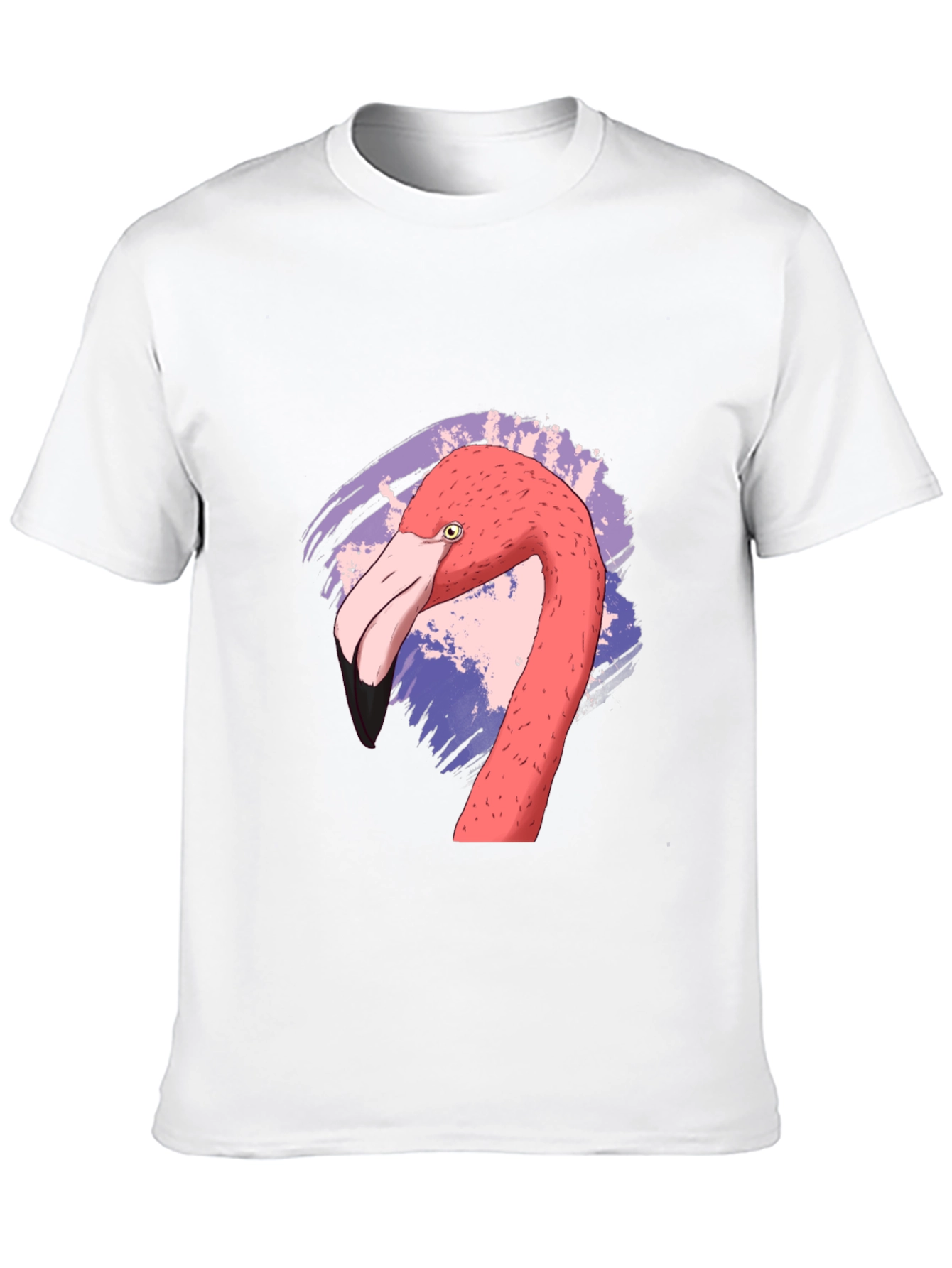 Flamingo Graphic Black T-Shirt