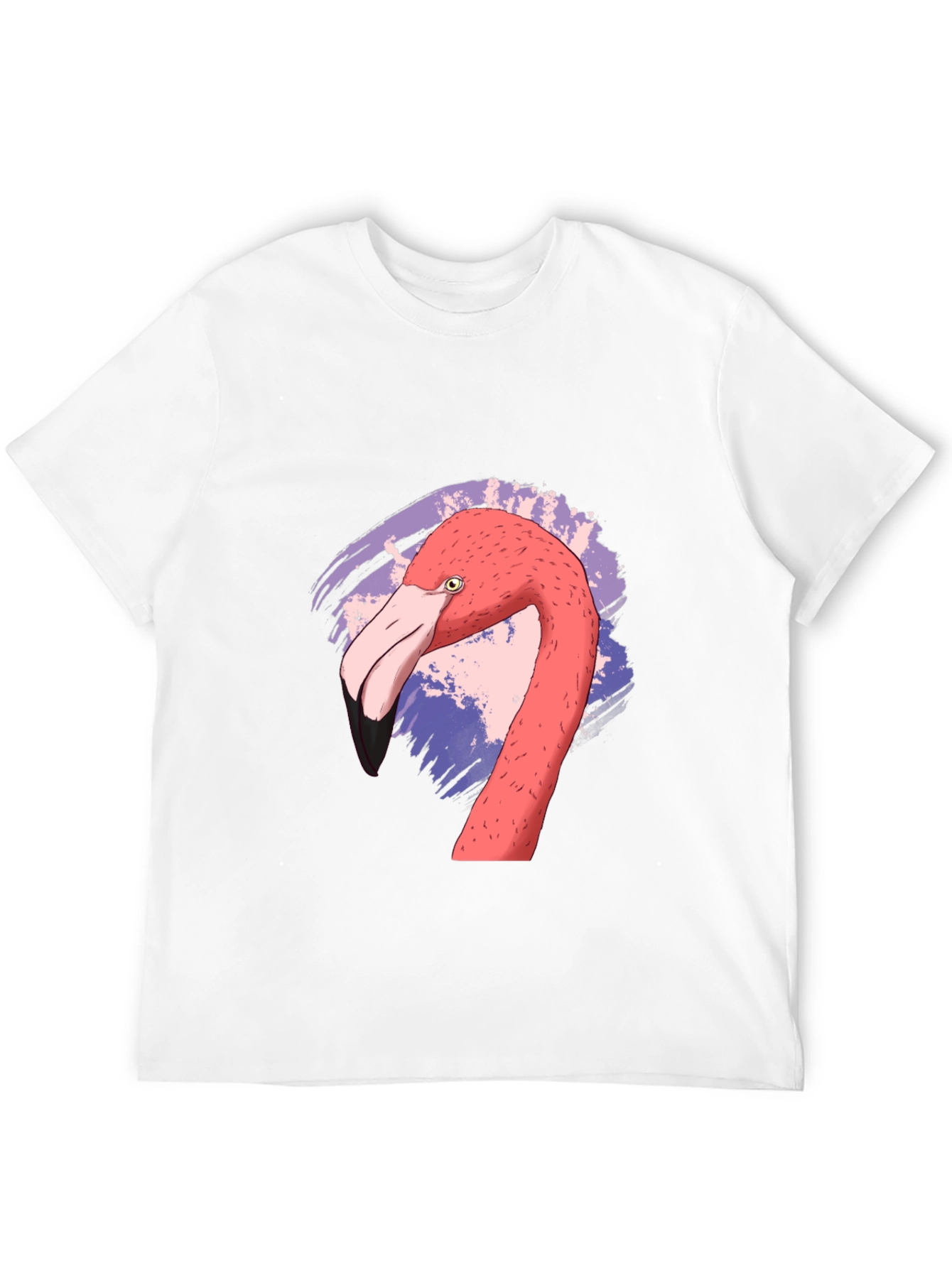 Flamingo Graphic Black T-Shirt