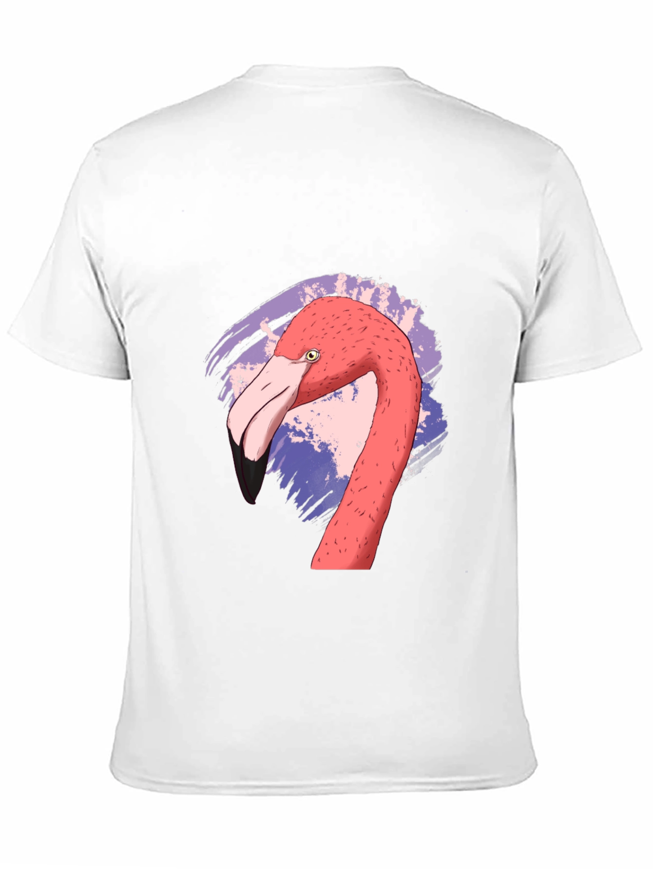 Flamingo Graphic Black T-Shirt