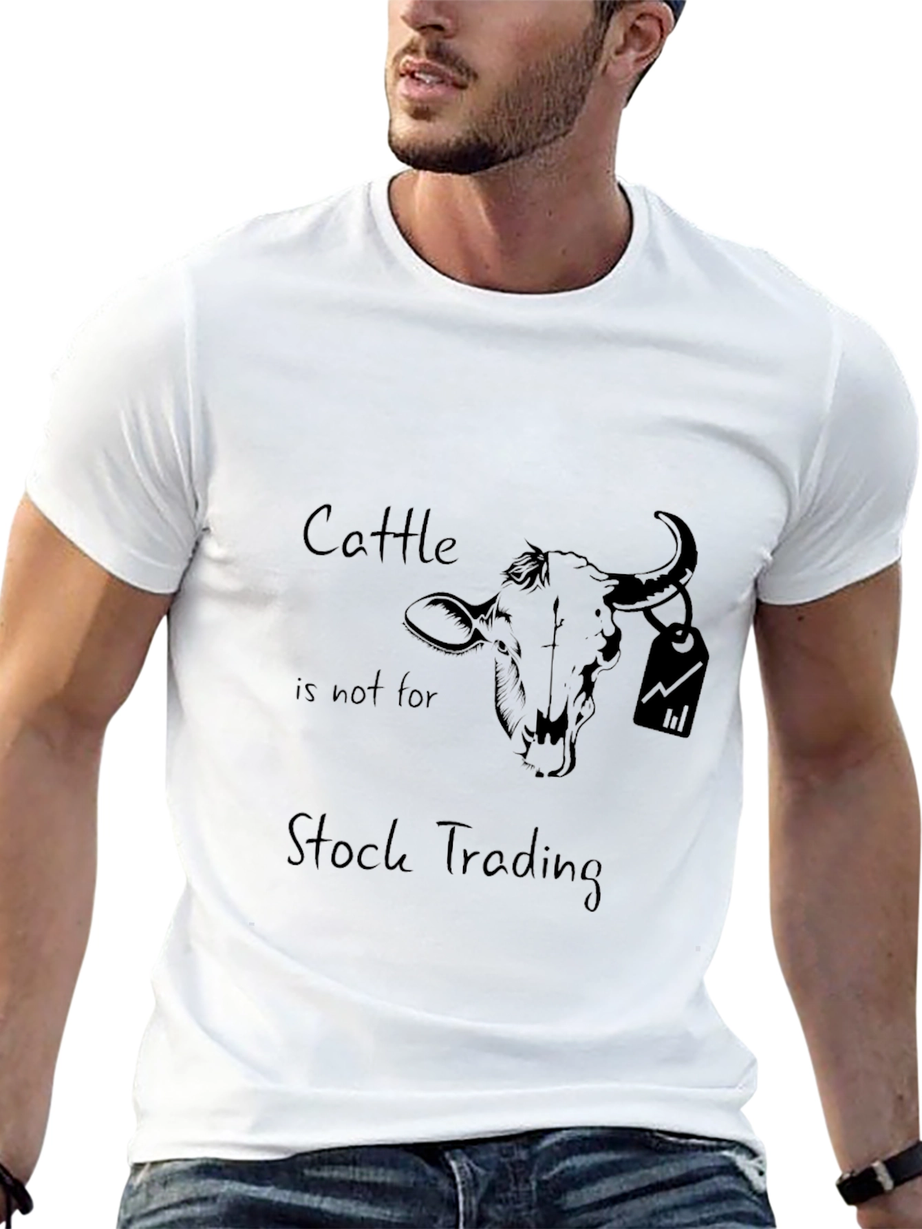 Cattle Stock Trading Humor Tee