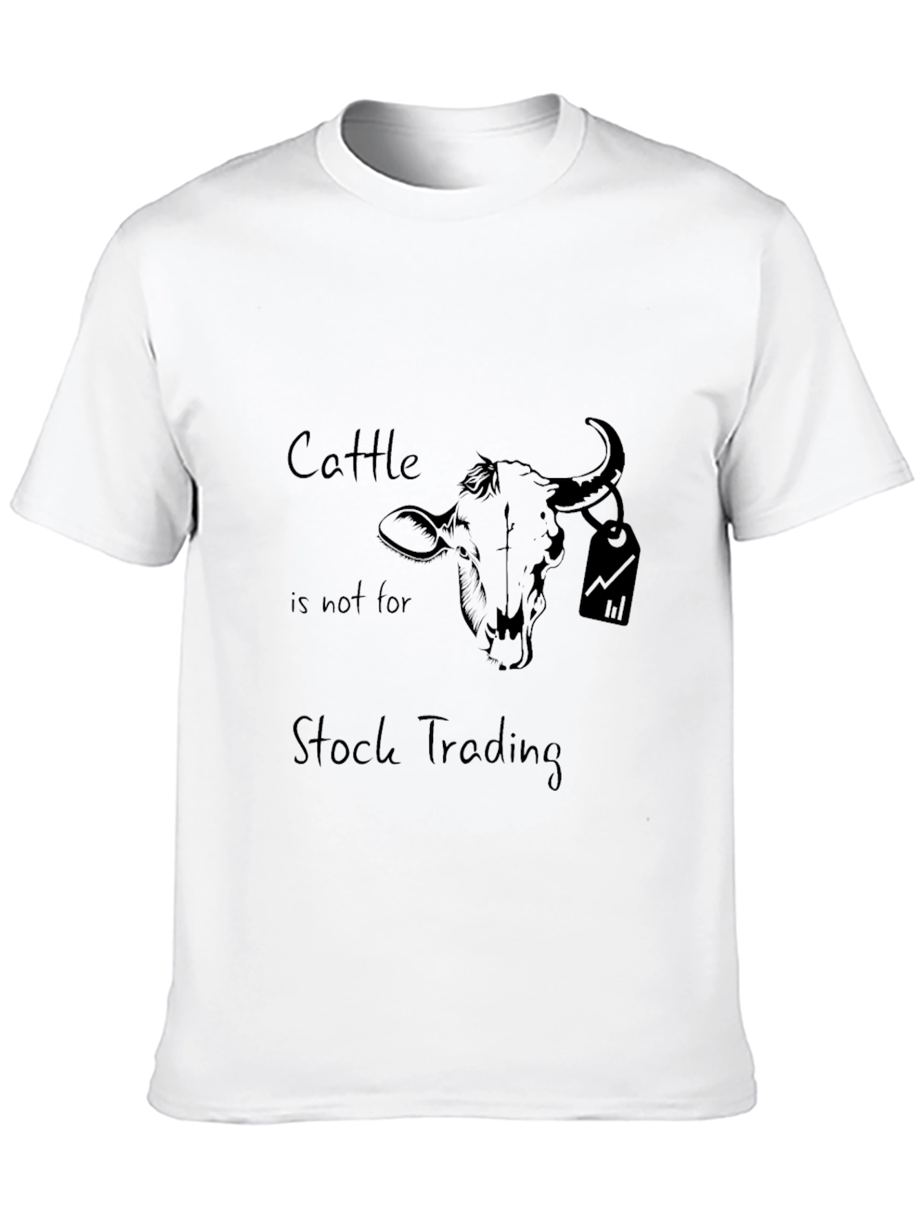Cattle Stock Trading Humor Tee