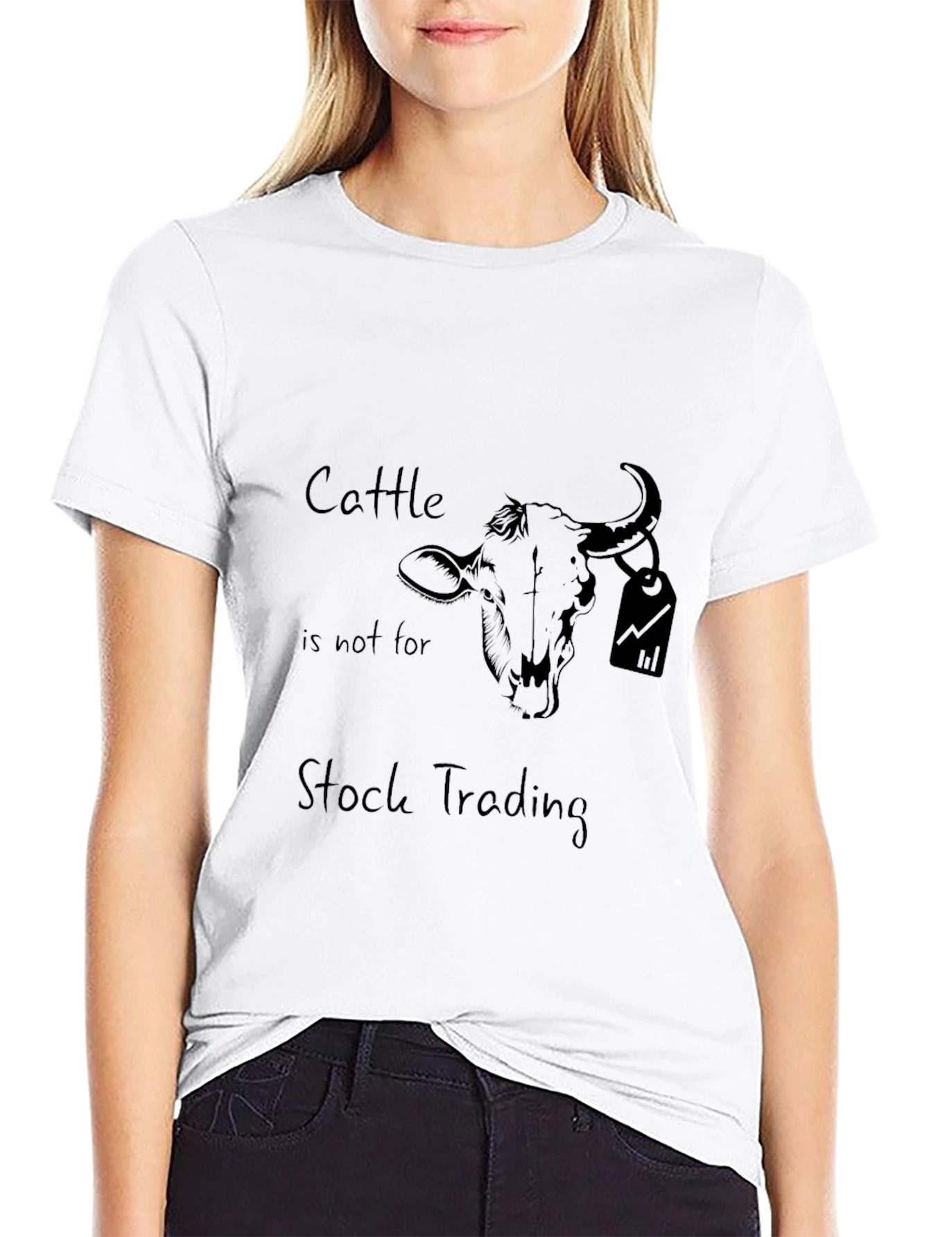 Cattle Stock Trading Humor Tee