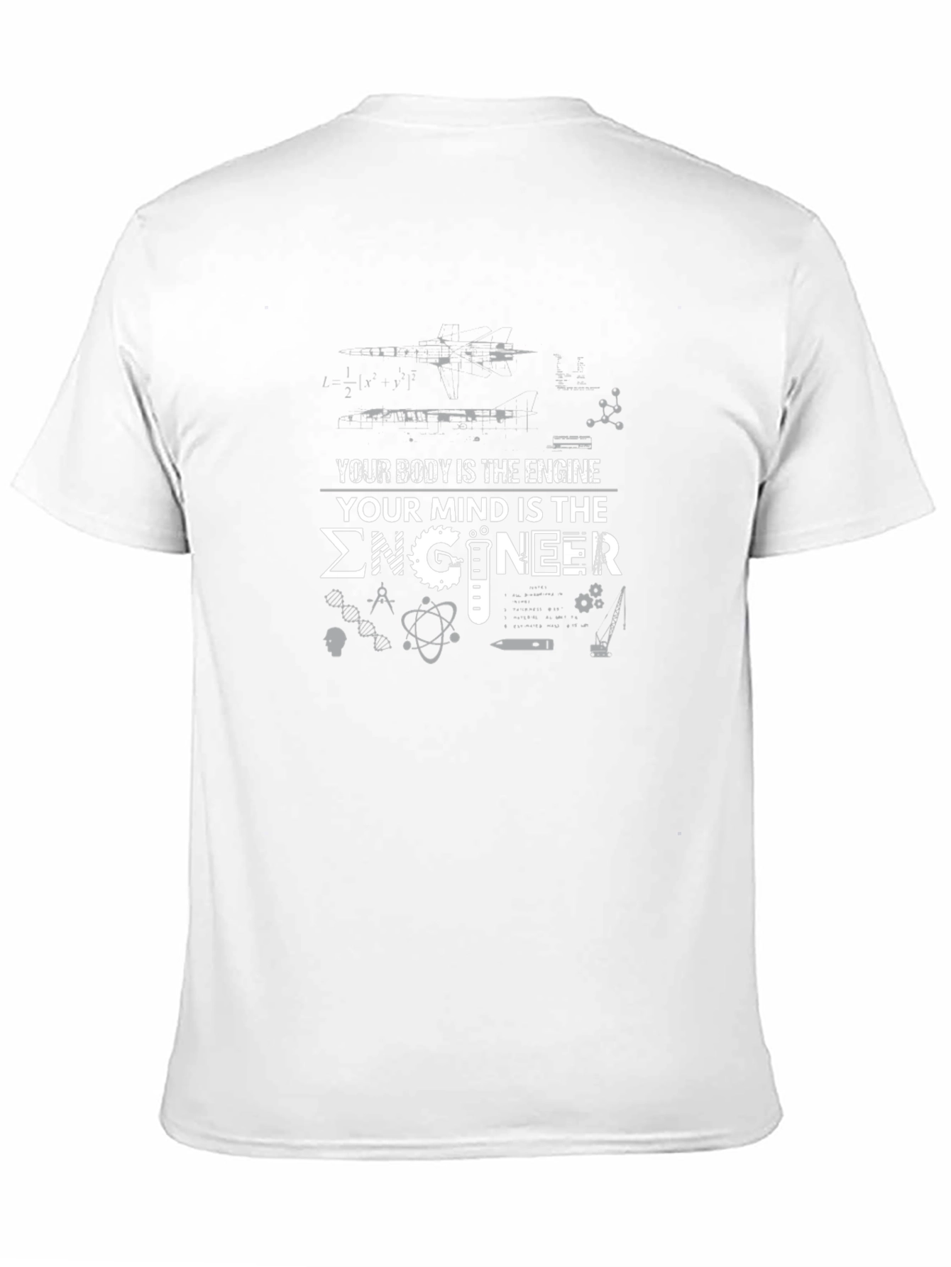 Engineer T-Shirt: Body Engine Mind Power