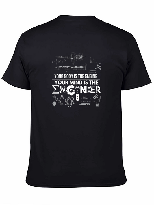 Engineer T-Shirt: Body Engine Mind Power
