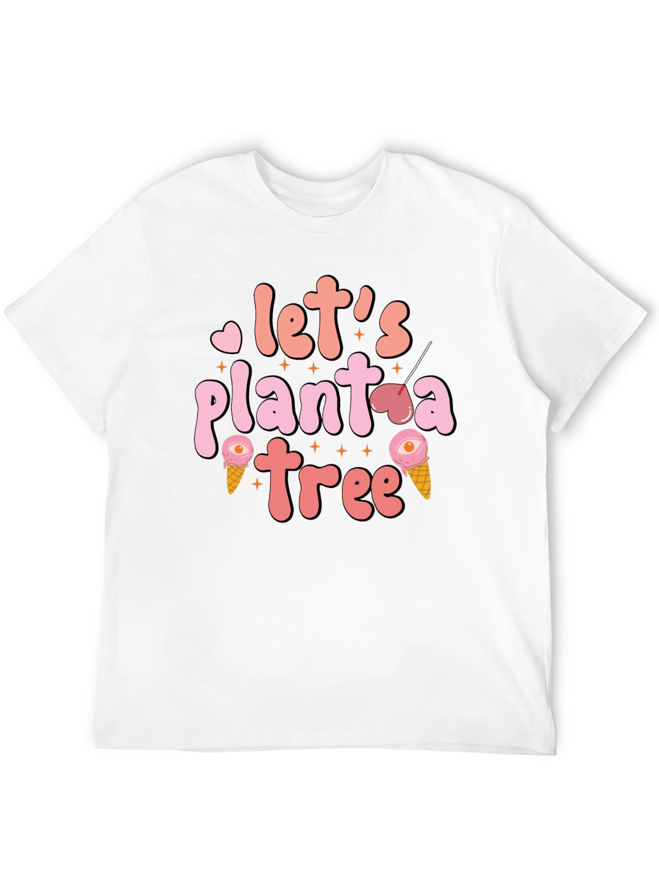 Lets Plant a Tree Graphic Tee