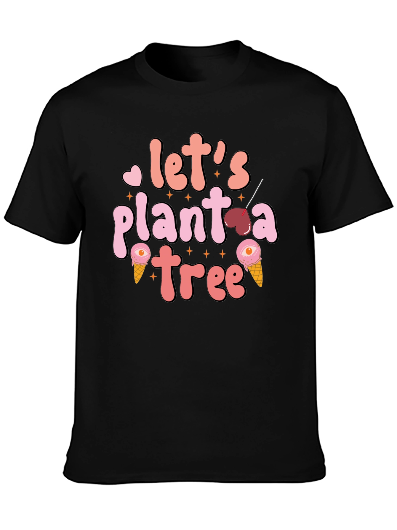 Lets Plant a Tree Graphic Tee