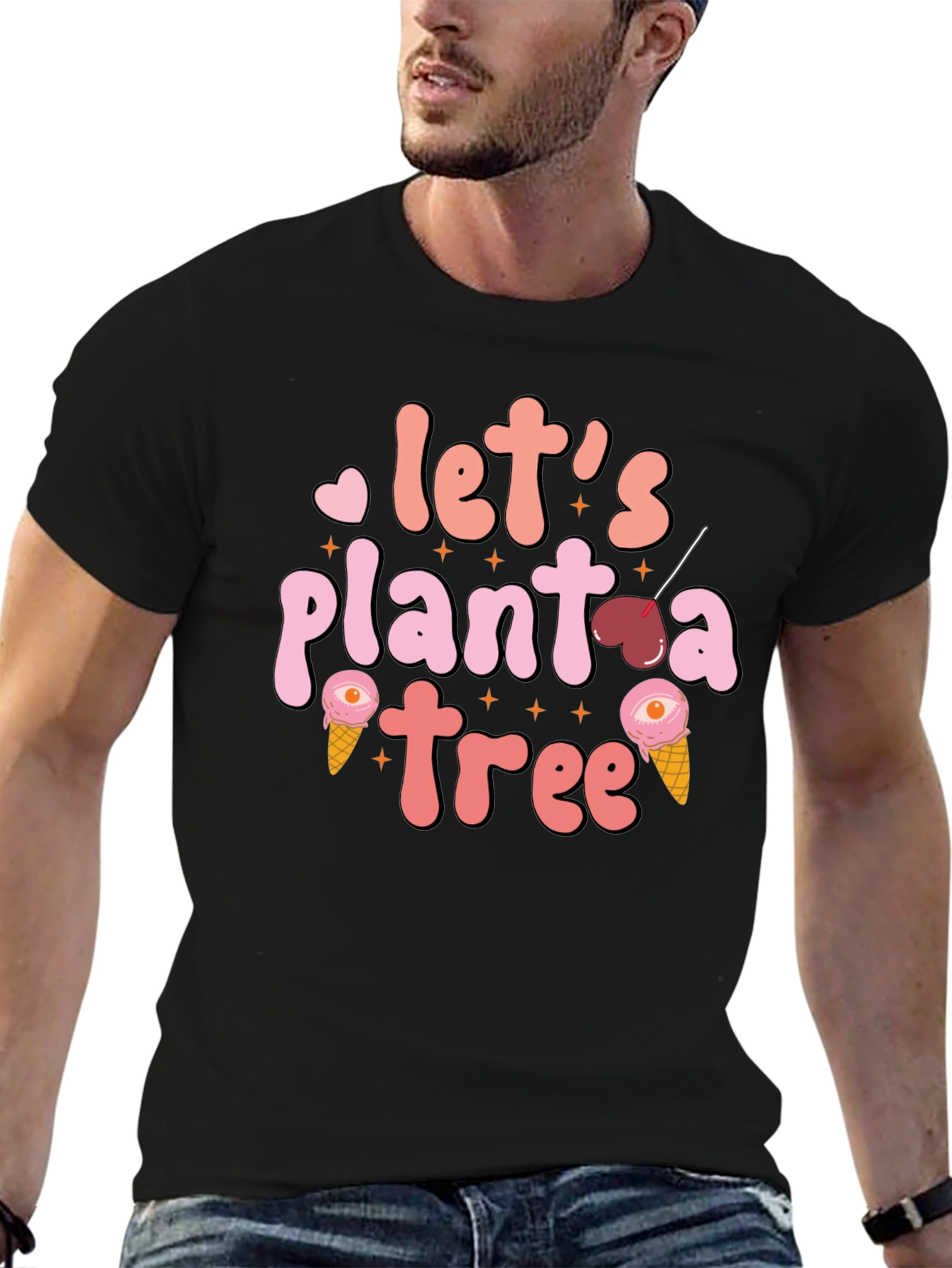 Lets Plant a Tree Graphic Tee