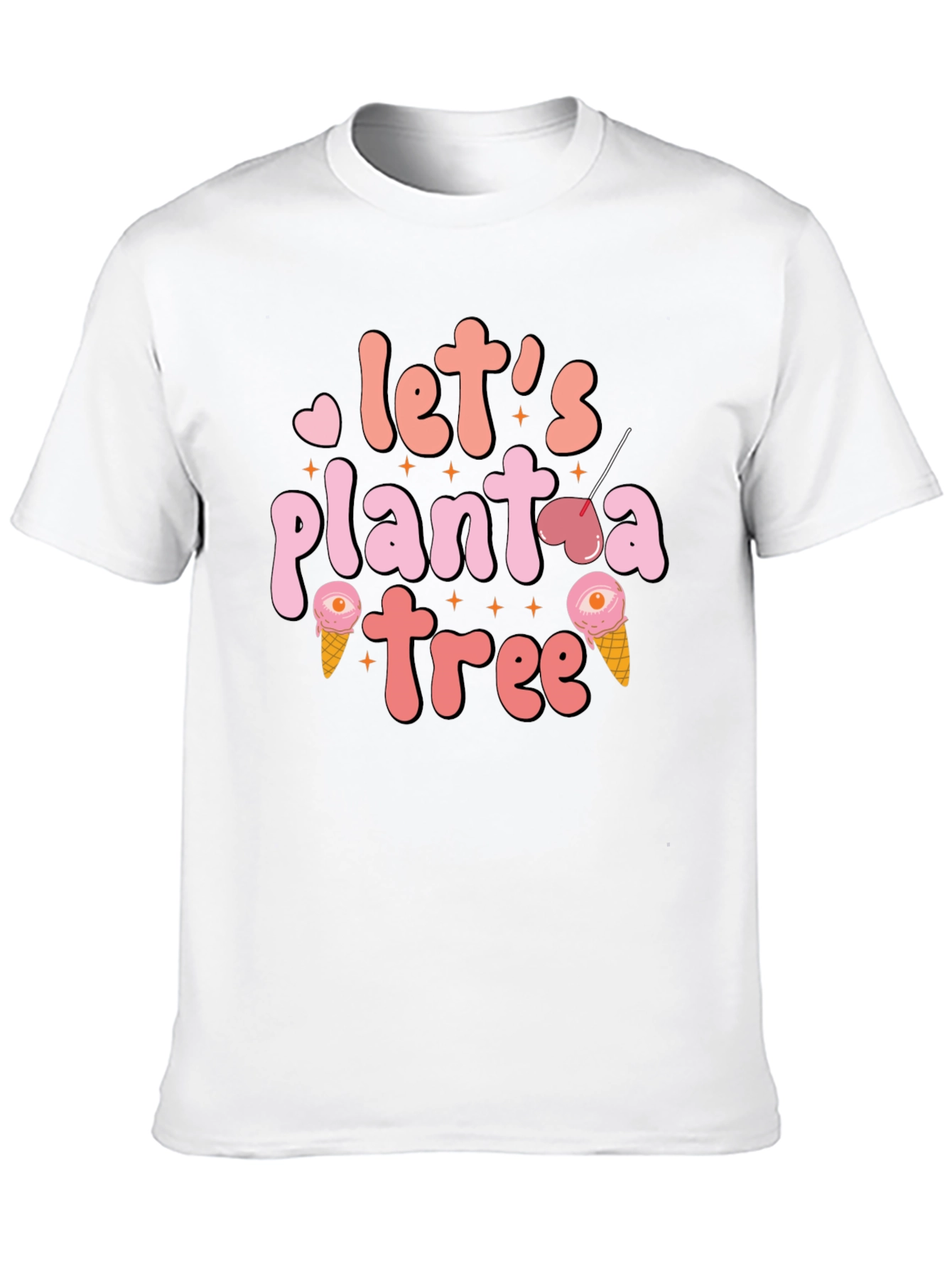 Lets Plant a Tree Graphic Tee