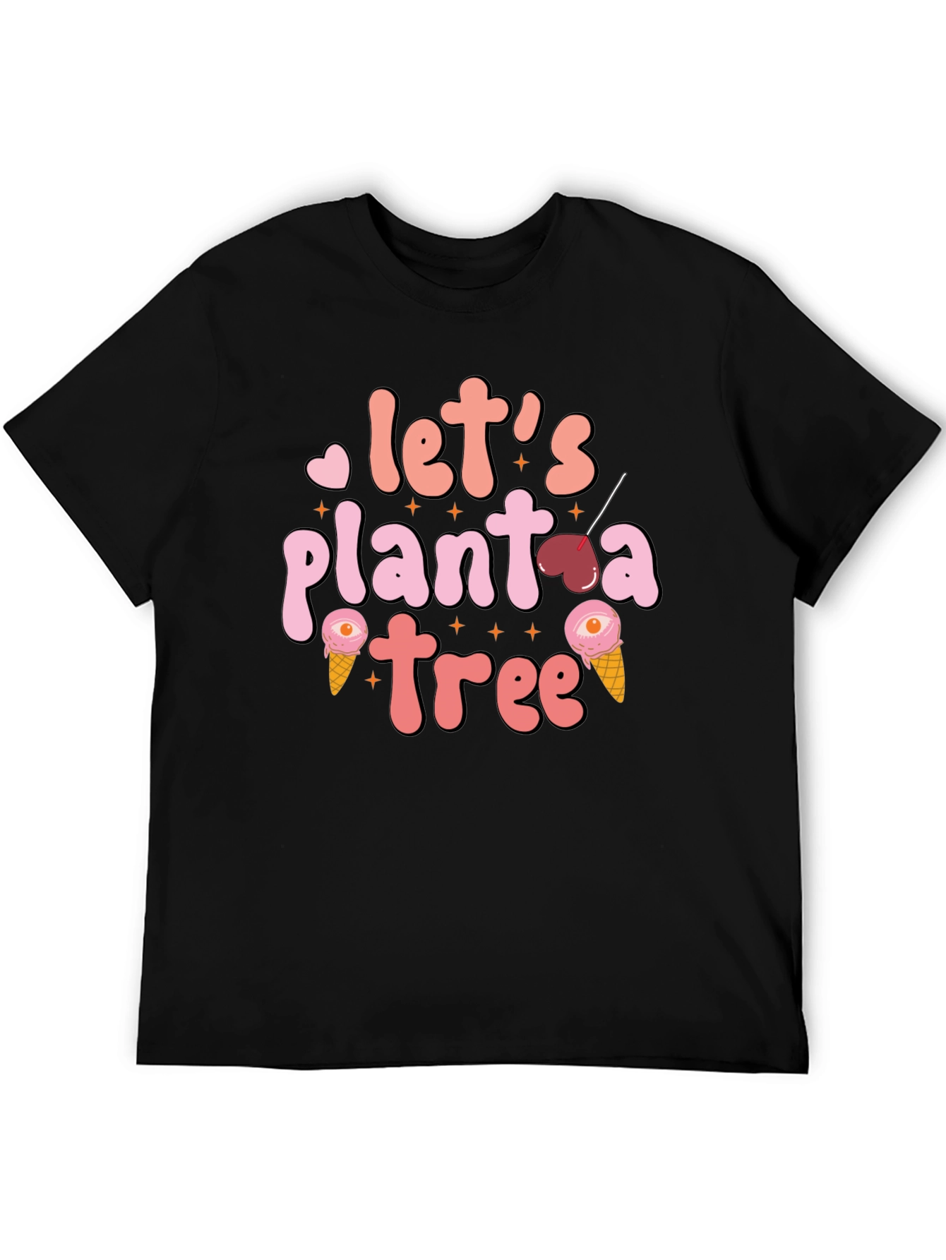 Lets Plant a Tree Graphic Tee