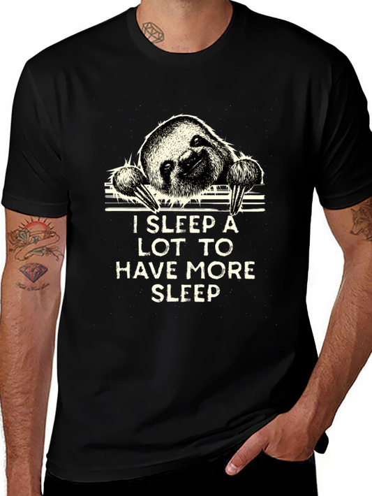 Funny Sloth I Sleep Graphic Tee