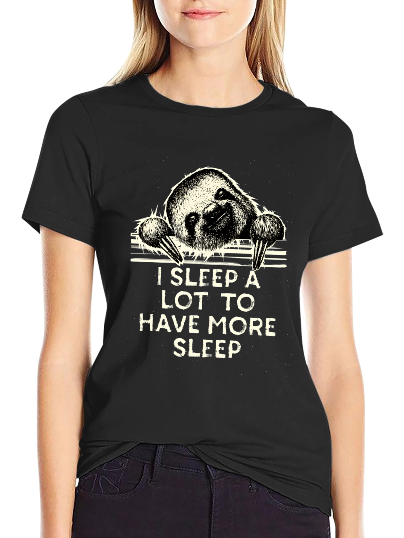 Funny Sloth I Sleep Graphic Tee
