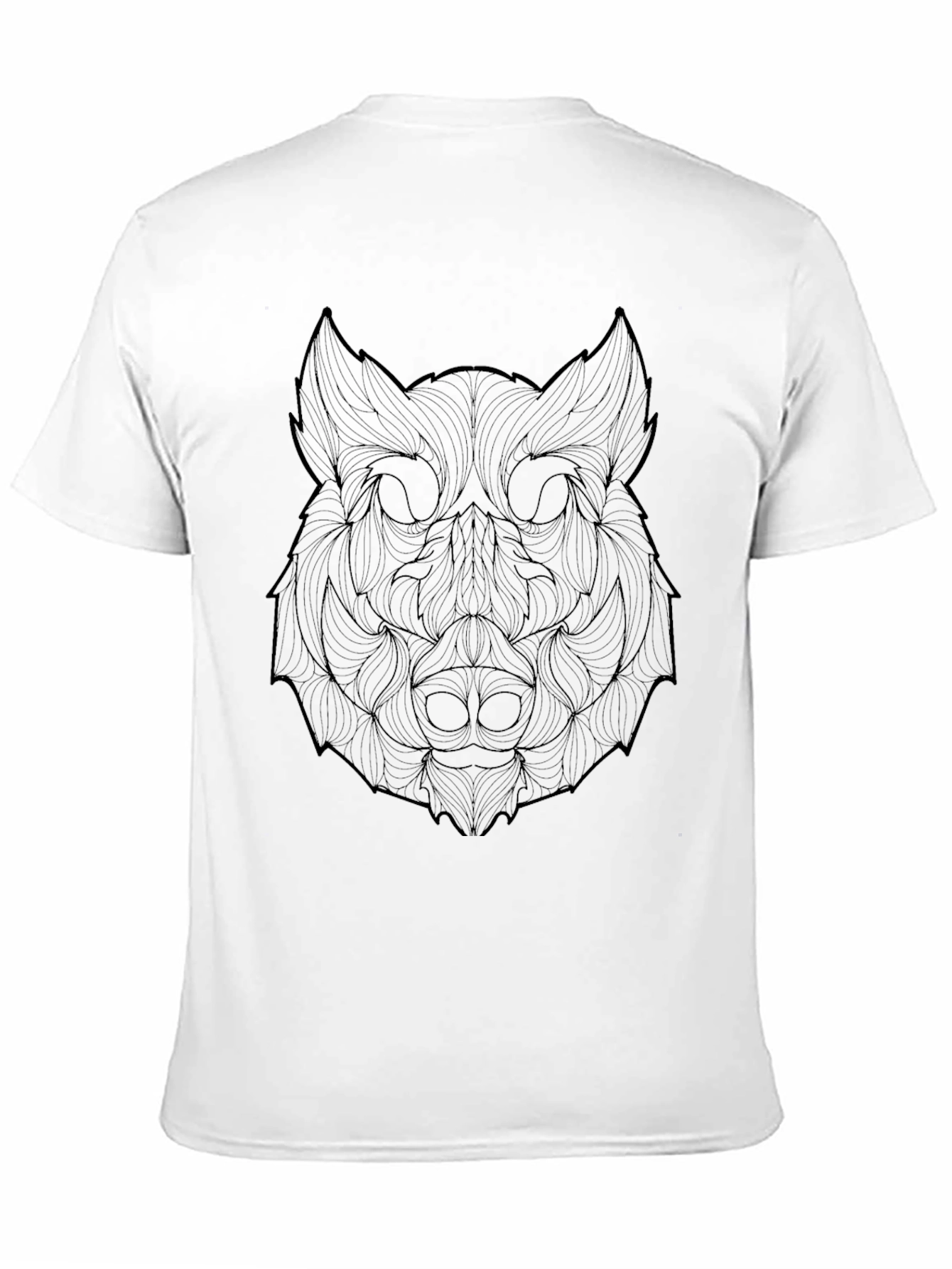 Boar Head Graphic Tee - Mens Black T-Shirt