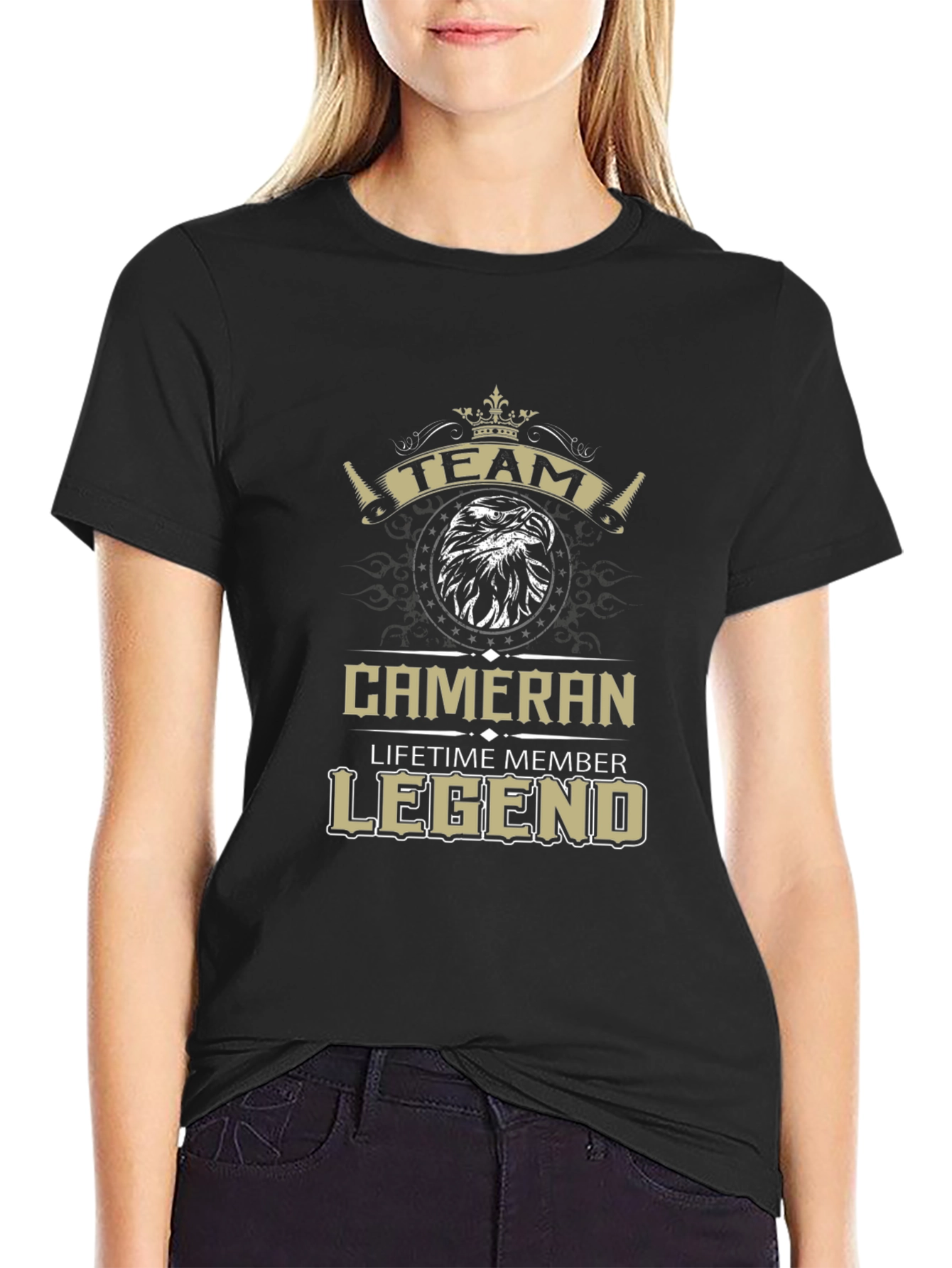 Cameran Lifetime Member Legend Black T-Shirt