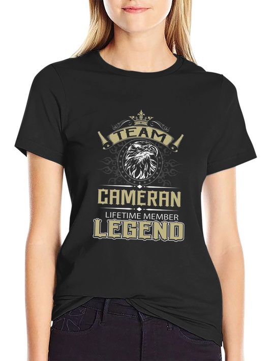 Cameran Lifetime Member Legend Black T-Shirt