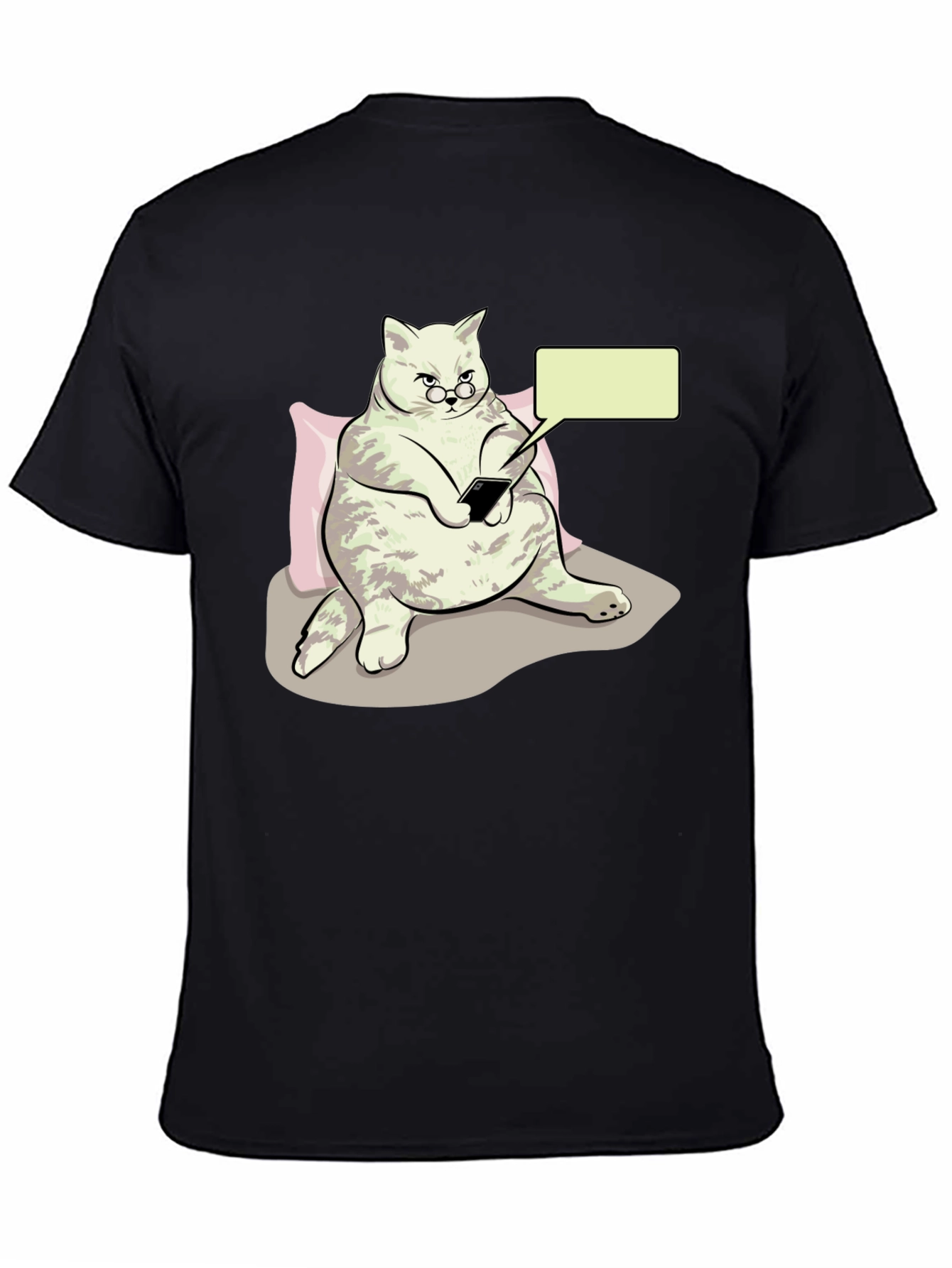 Funny Cat T-Shirt - Tech Savvy Feline