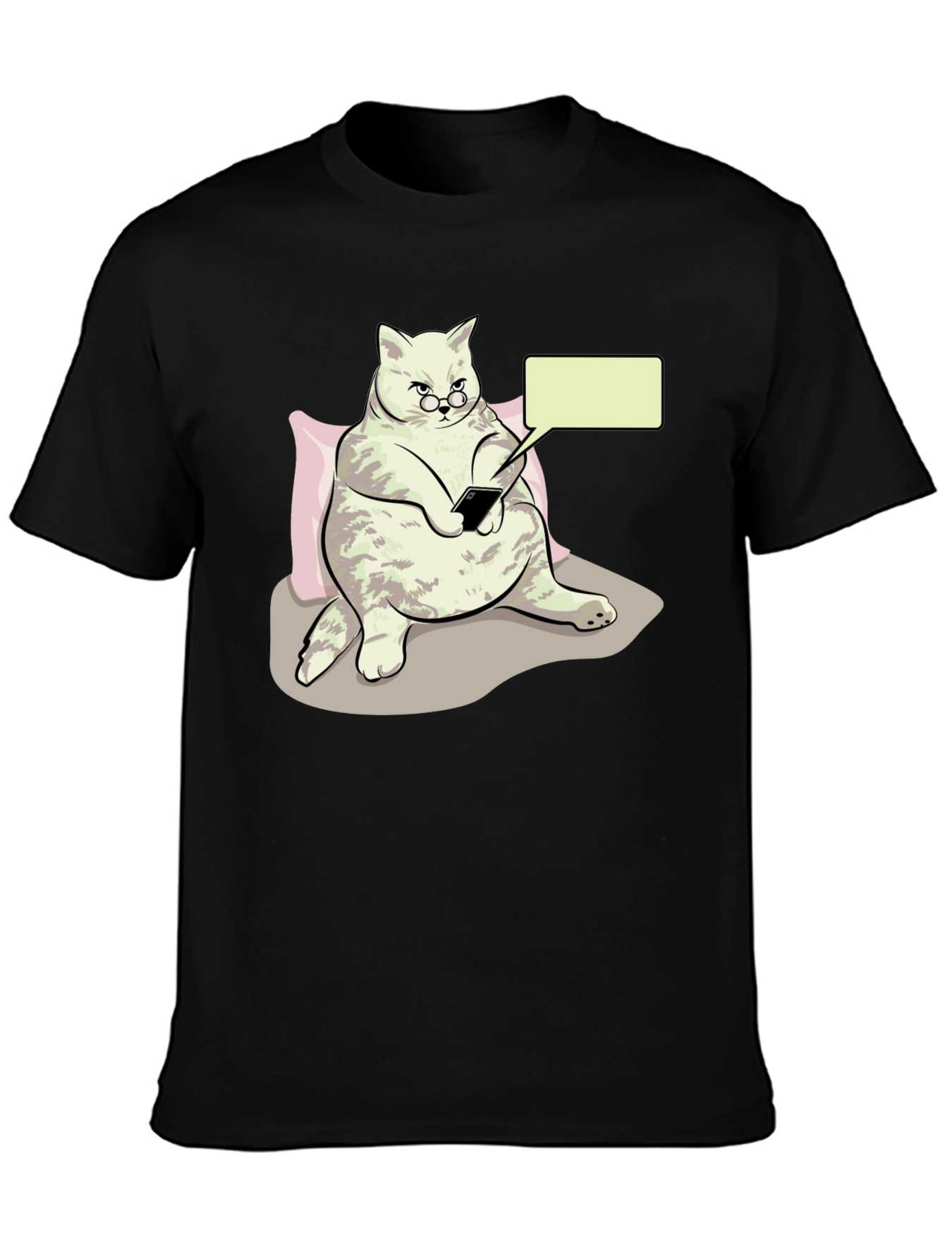 Funny Cat T-Shirt - Tech Savvy Feline