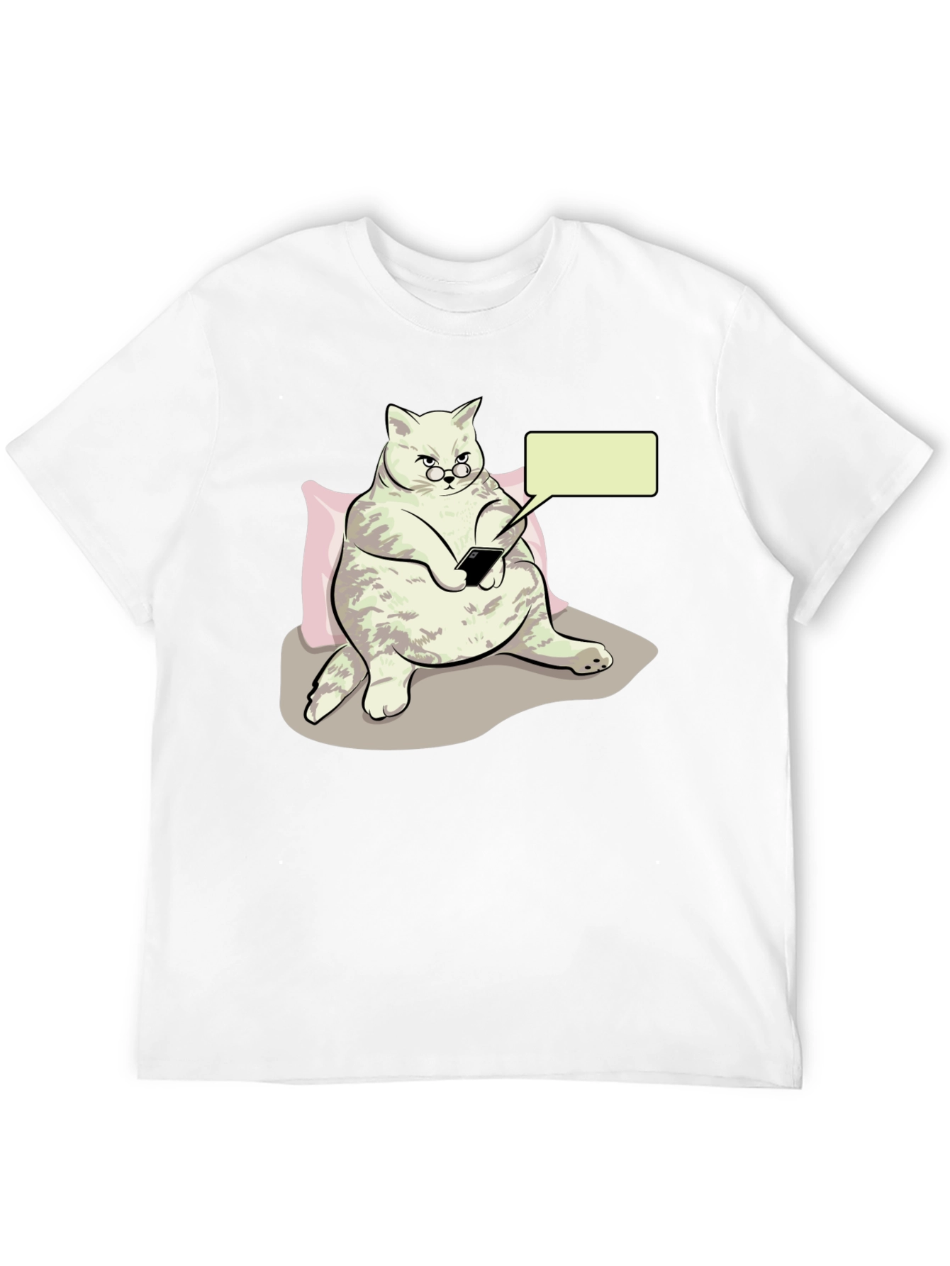 Funny Cat T-Shirt - Tech Savvy Feline