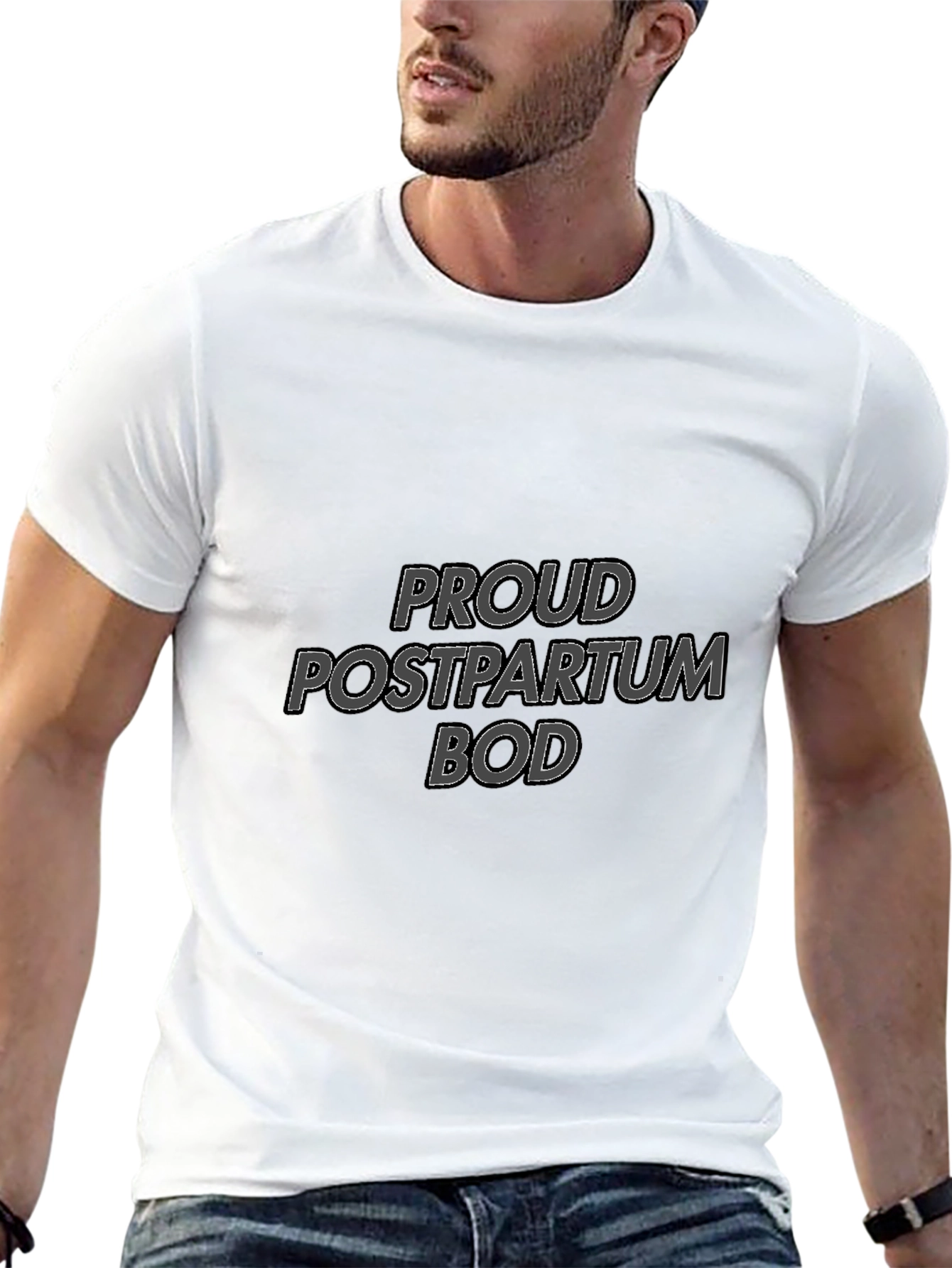 Proud Postpartum Bod Graphic T-Shirt
