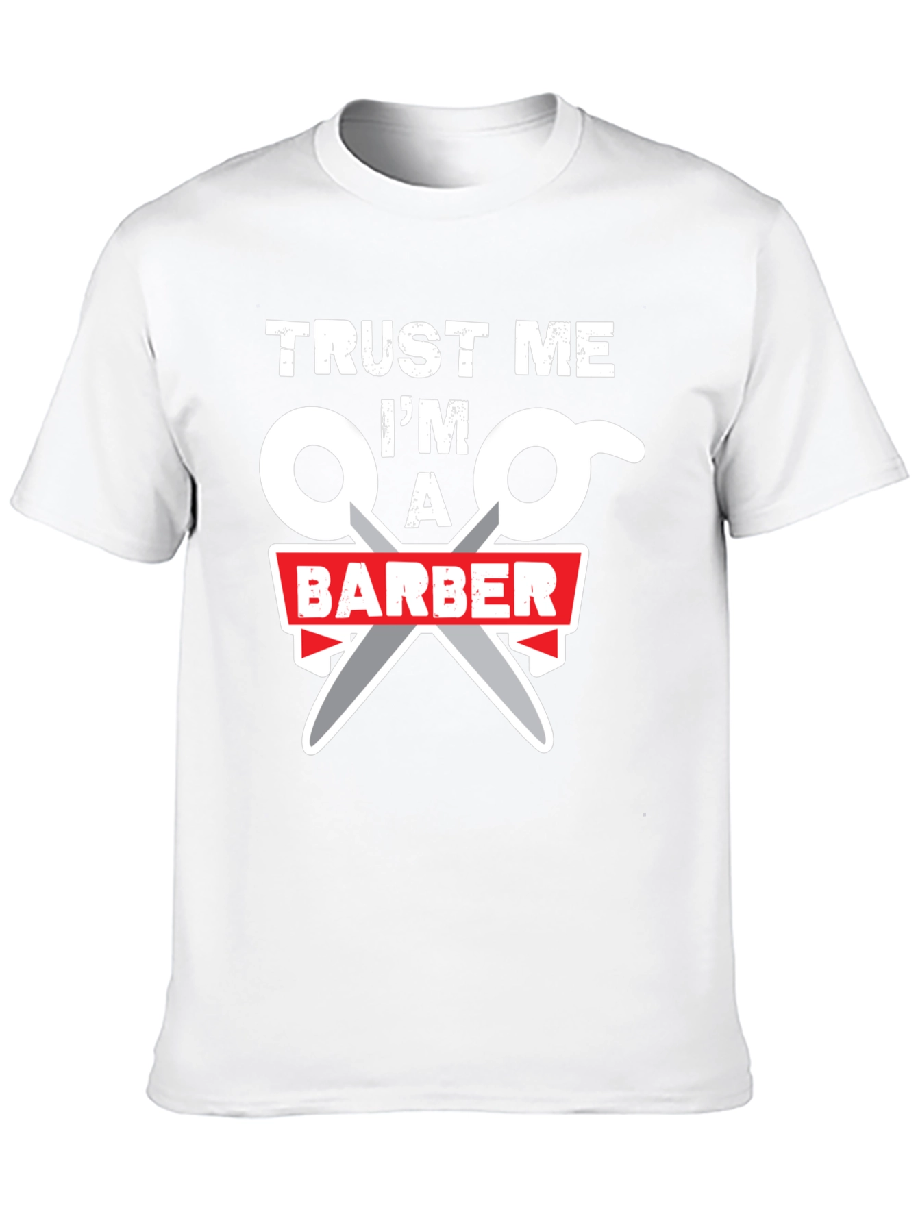Trust Me Im A Barber Black T-Shirt