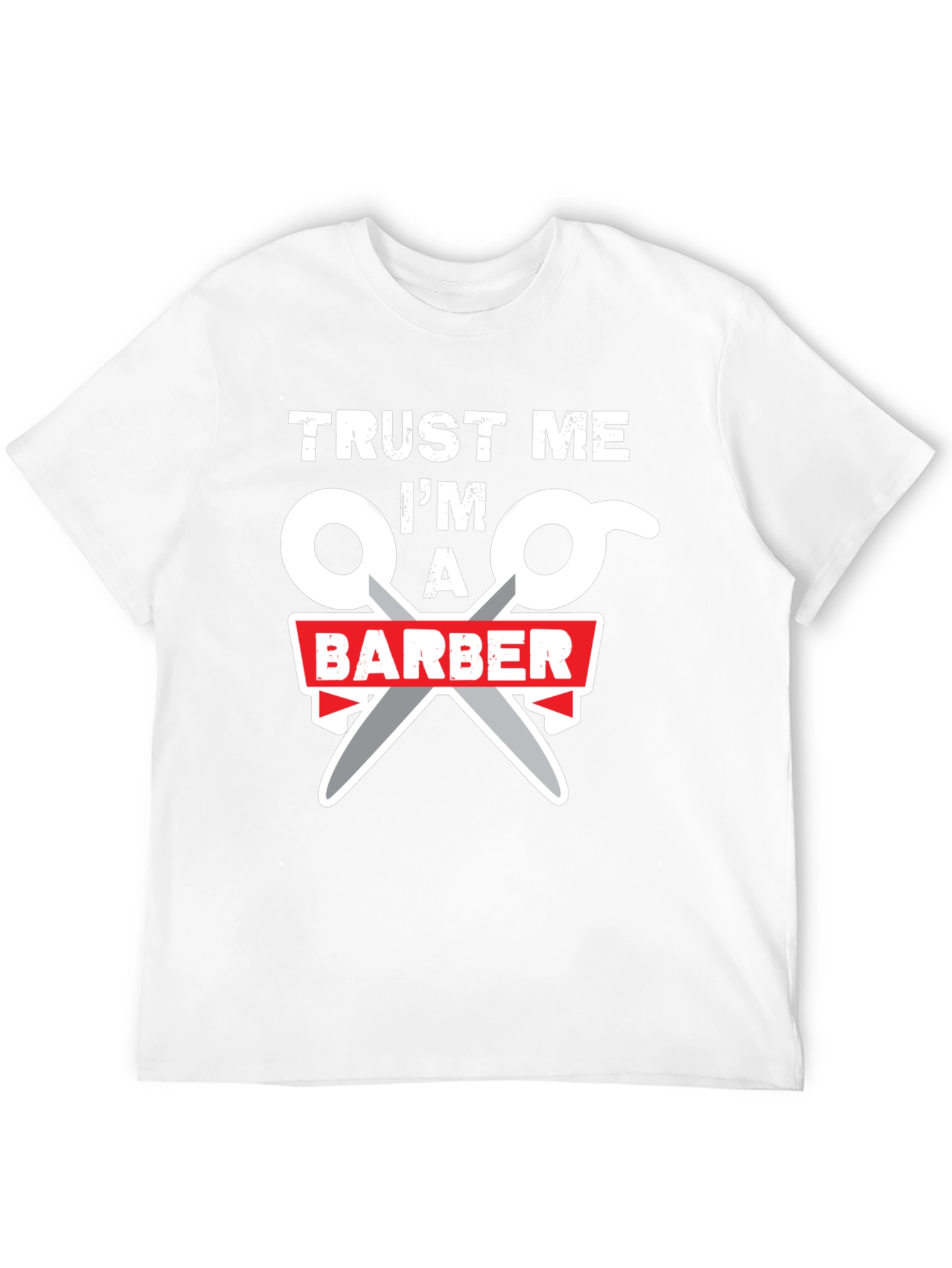 Trust Me Im A Barber Black T-Shirt