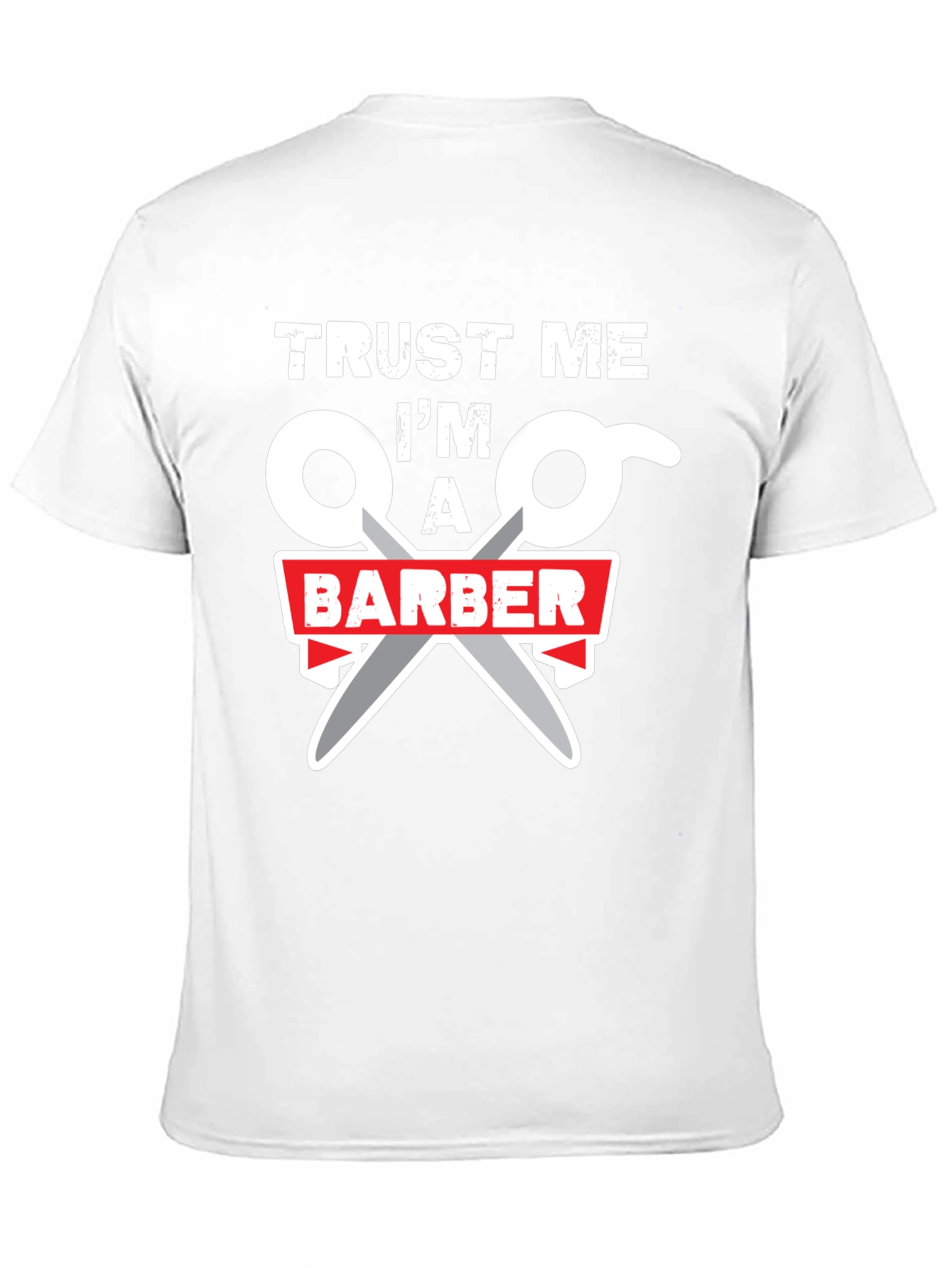 Trust Me Im A Barber Black T-Shirt