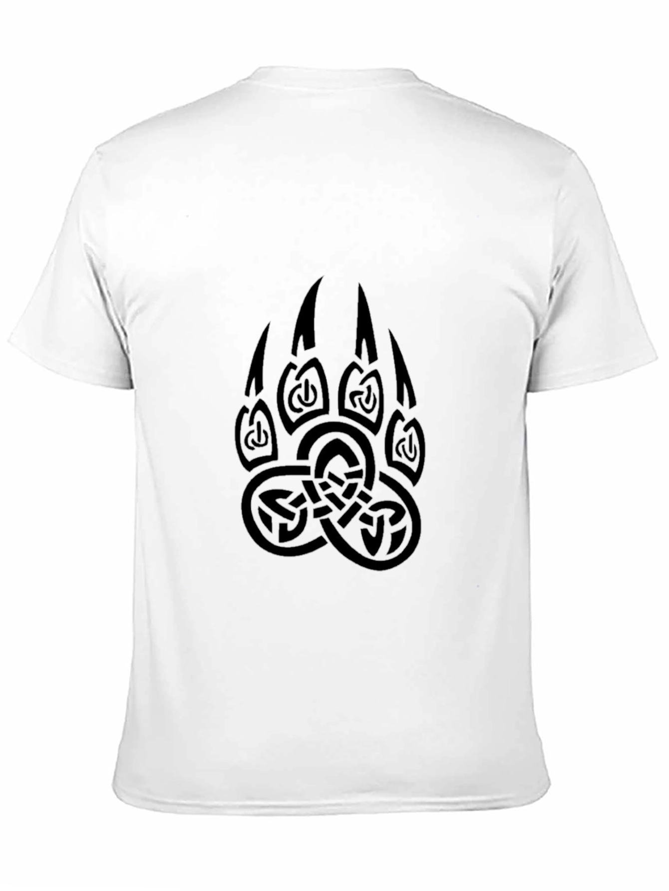 Black Bear Claw Celtic Knot T-Shirt