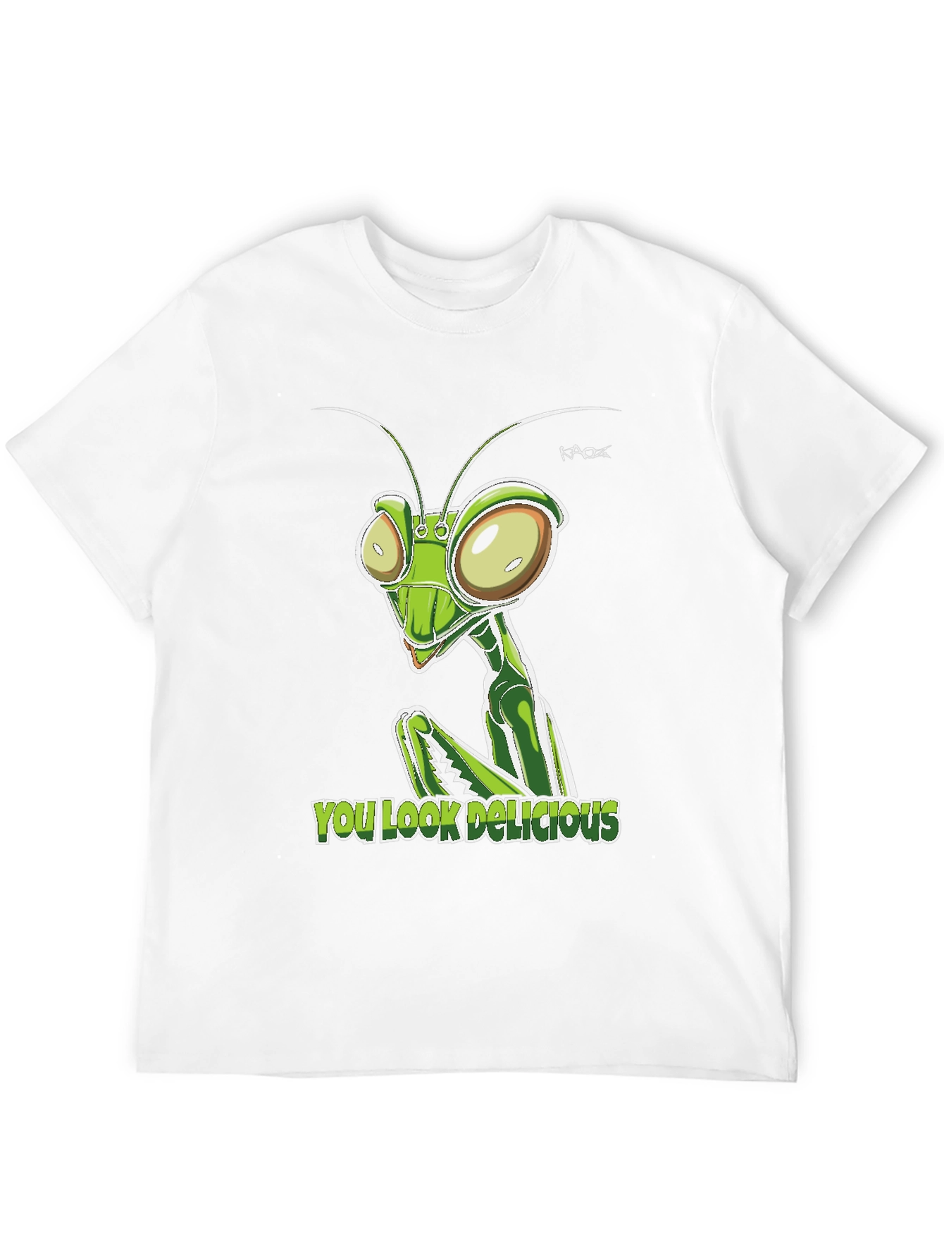 Mantis You Look Delicious Graphic T-Shirt