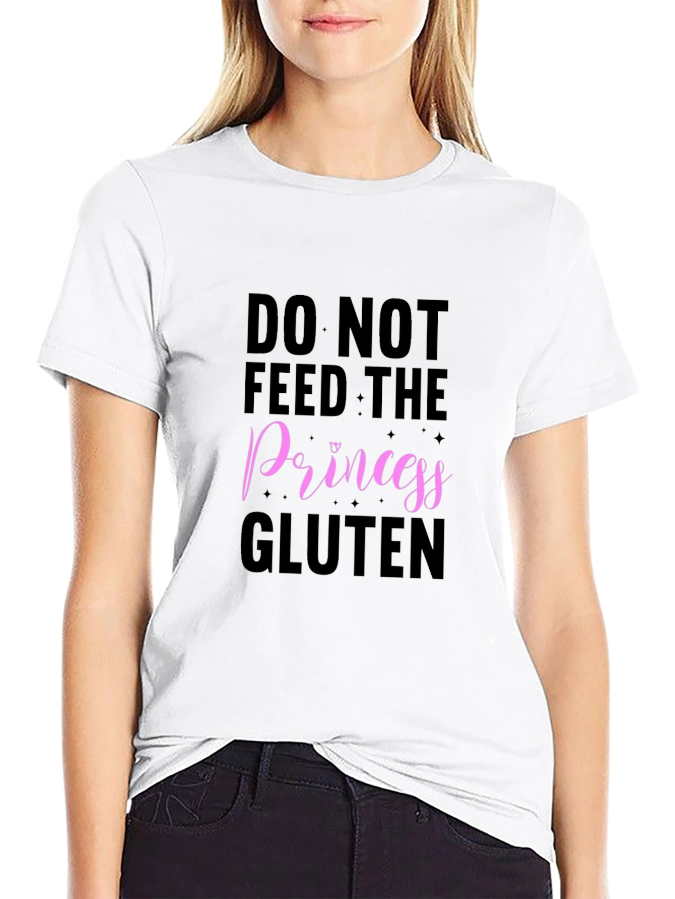 Do Not Feed the Princess Gluten T-Shirt