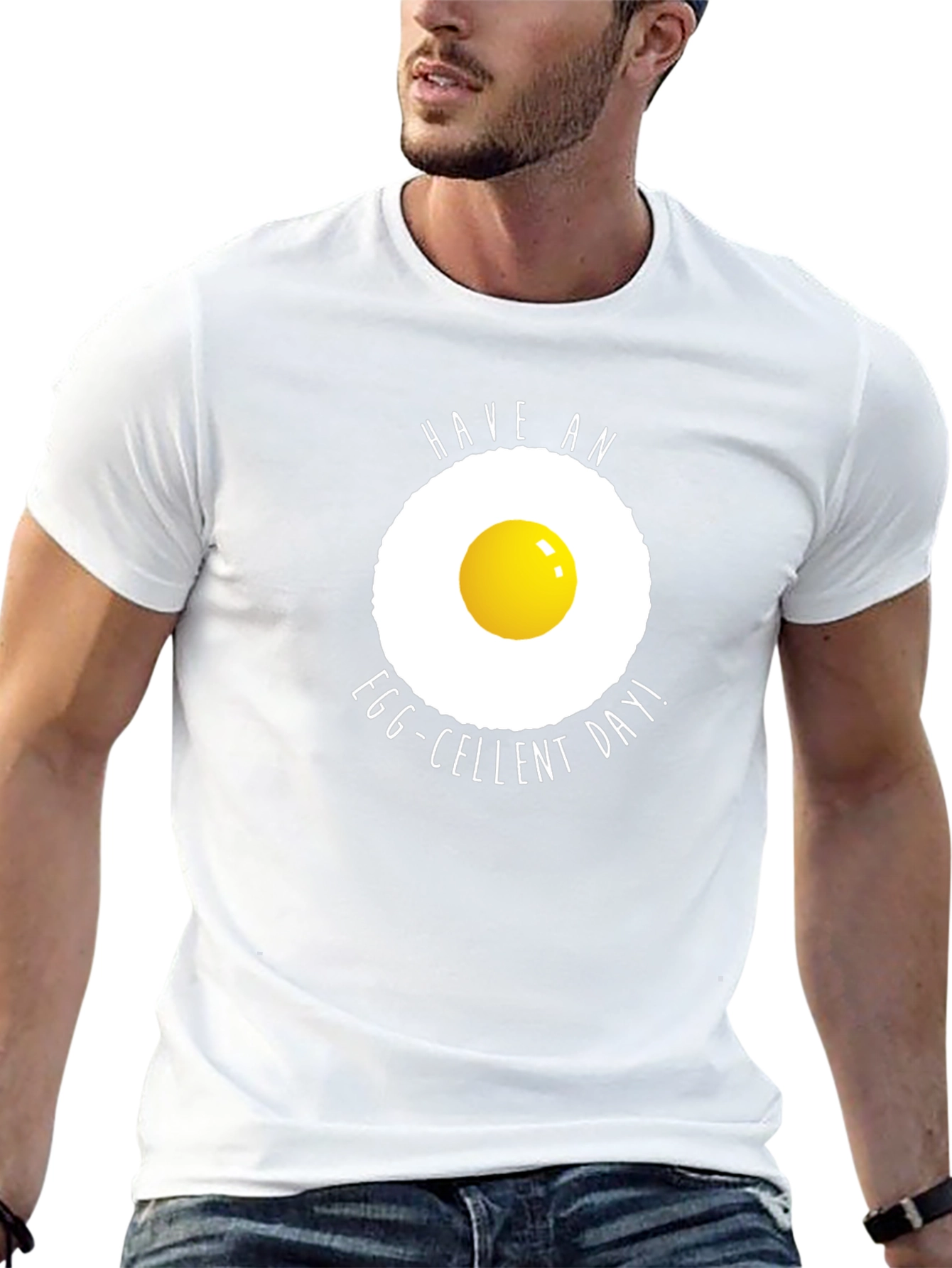 Egg-cellent Day T-Shirt - Funny Breakfast Tee