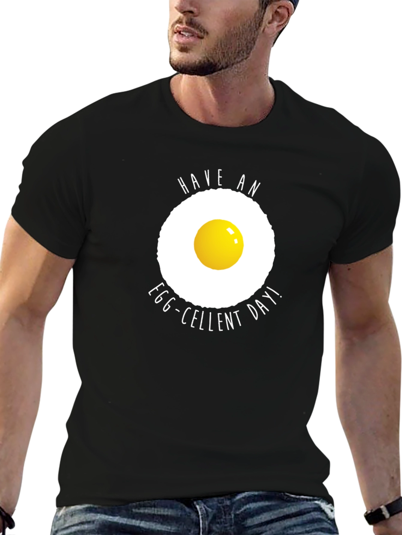 Egg-cellent Day T-Shirt - Funny Breakfast Tee