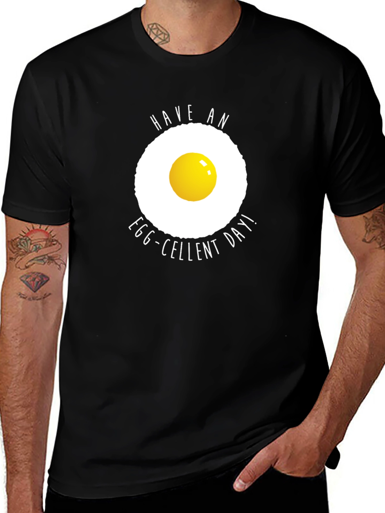 Egg-cellent Day T-Shirt - Funny Breakfast Tee