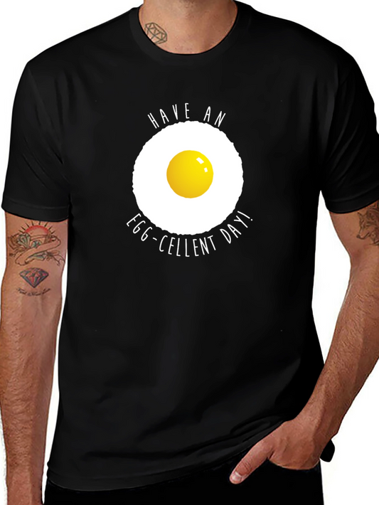 Egg-cellent Day T-Shirt - Funny Breakfast Tee