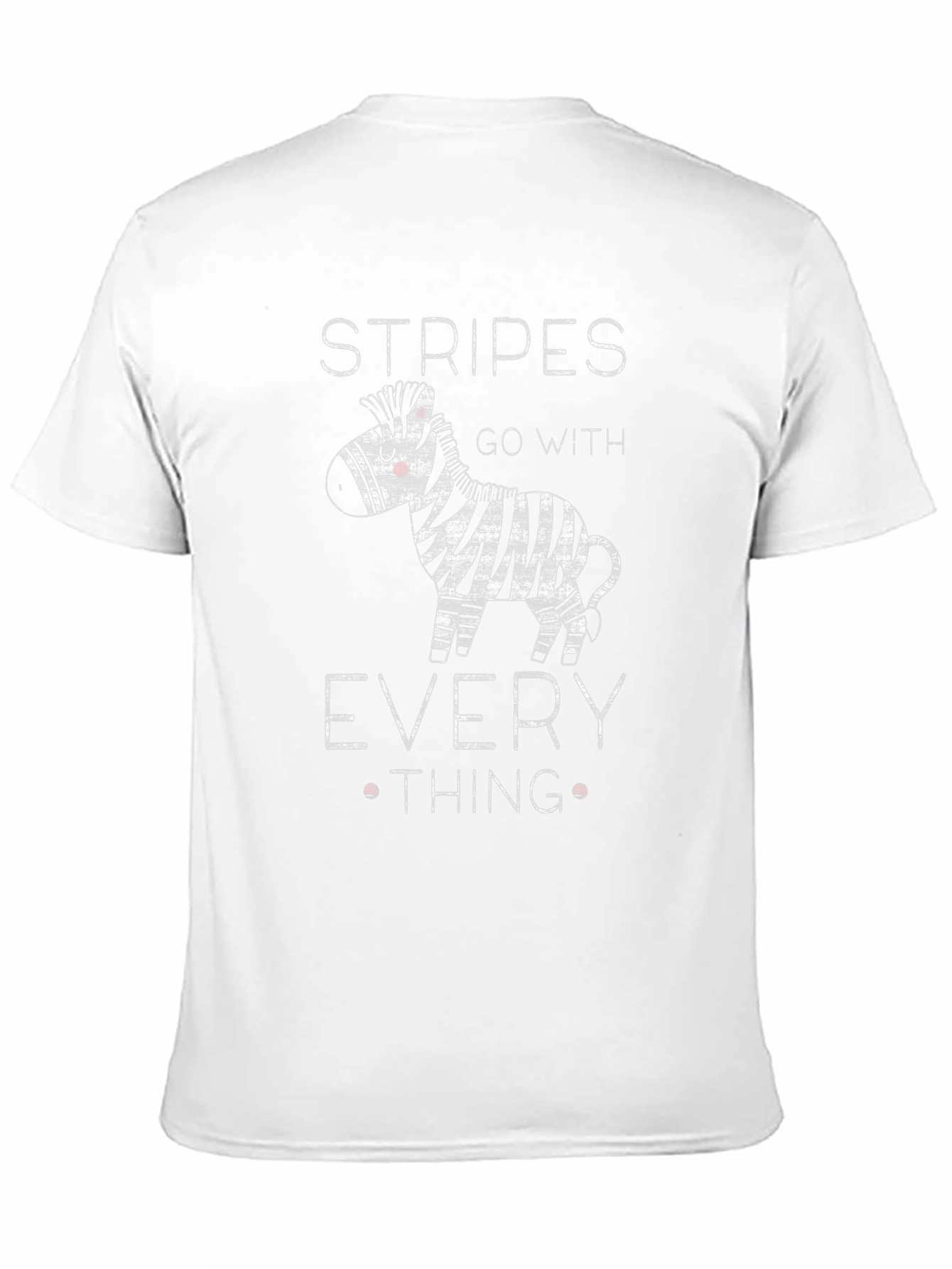 Stripes Go With Everything Zebra Graphic T-Shirt