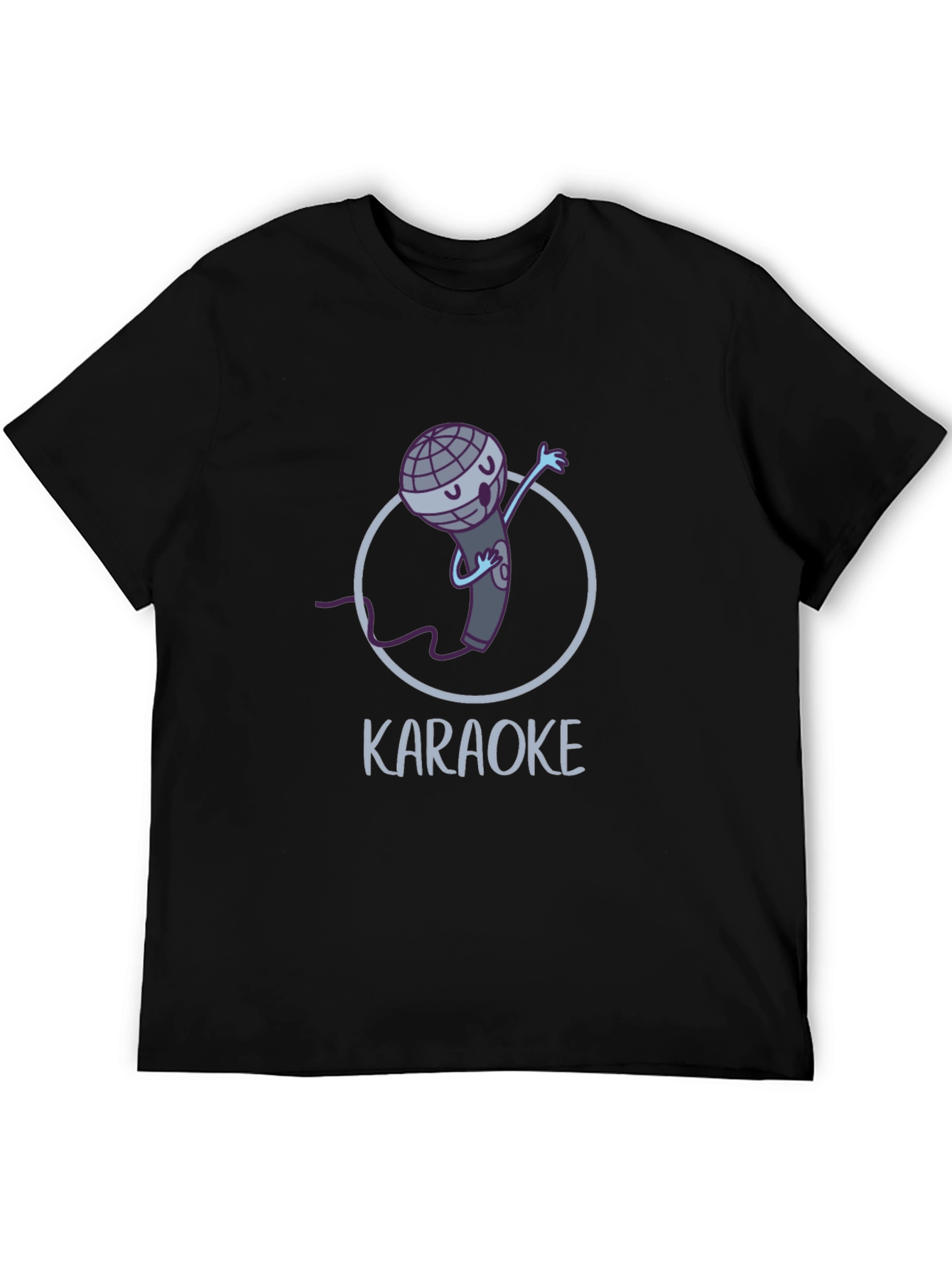 Karaoke Microphone T-Shirt - Sing Your Heart Out!