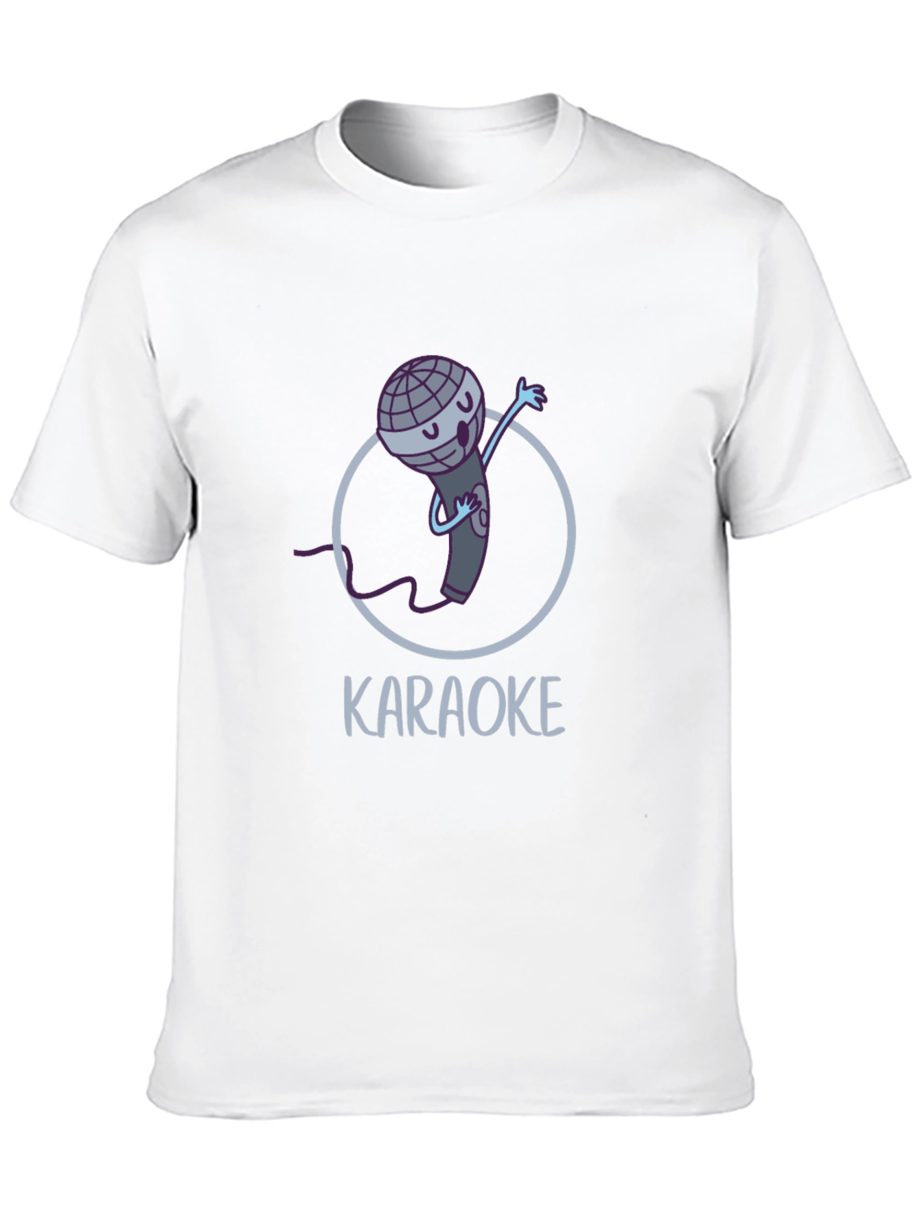 Karaoke Microphone T-Shirt - Sing Your Heart Out!