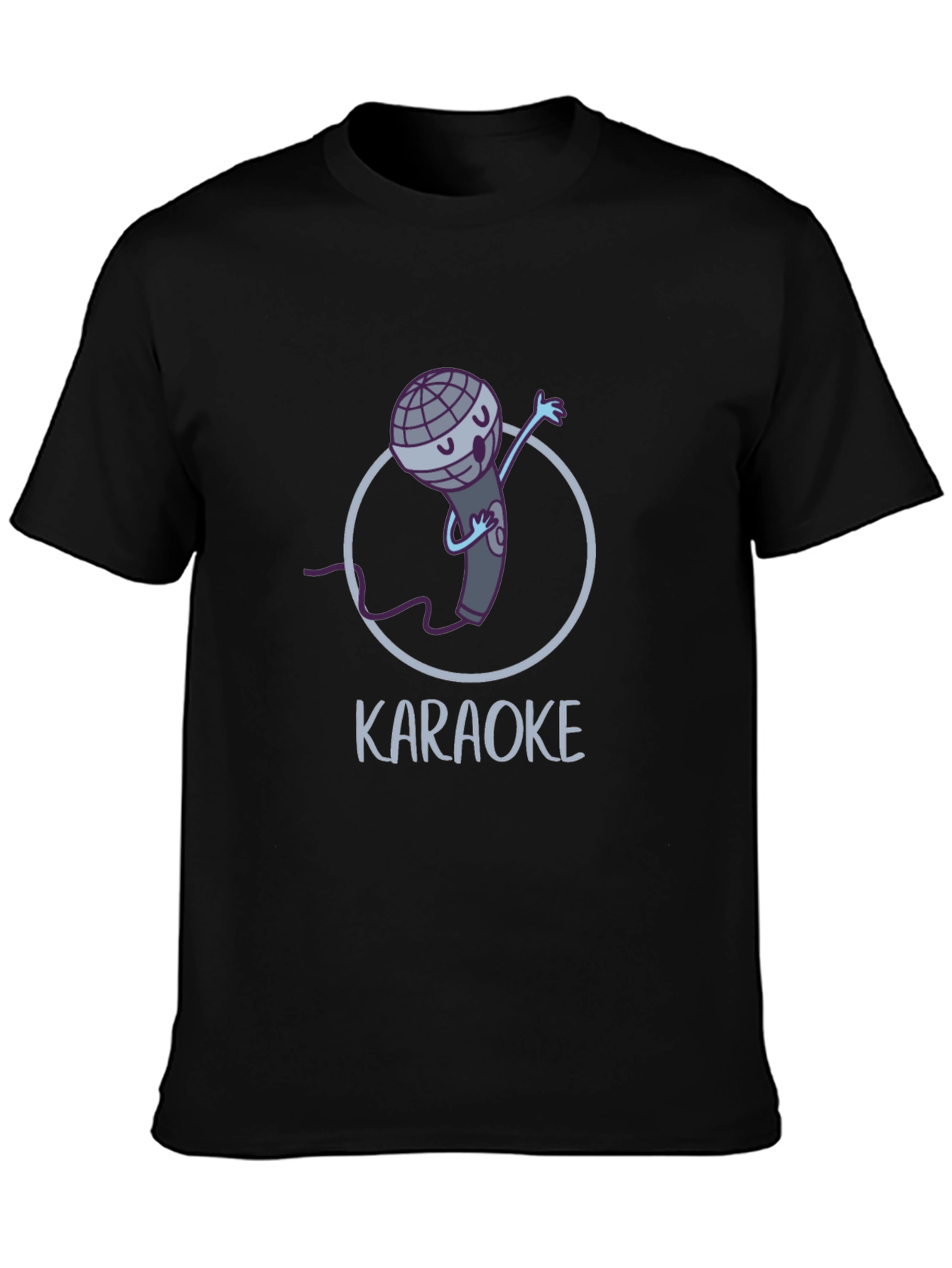 Karaoke Microphone T-Shirt - Sing Your Heart Out!