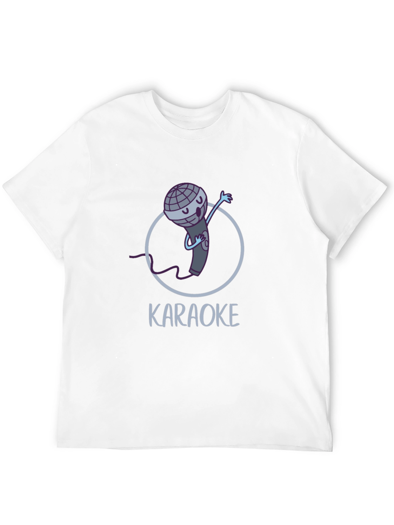 Karaoke Microphone T-Shirt - Sing Your Heart Out!
